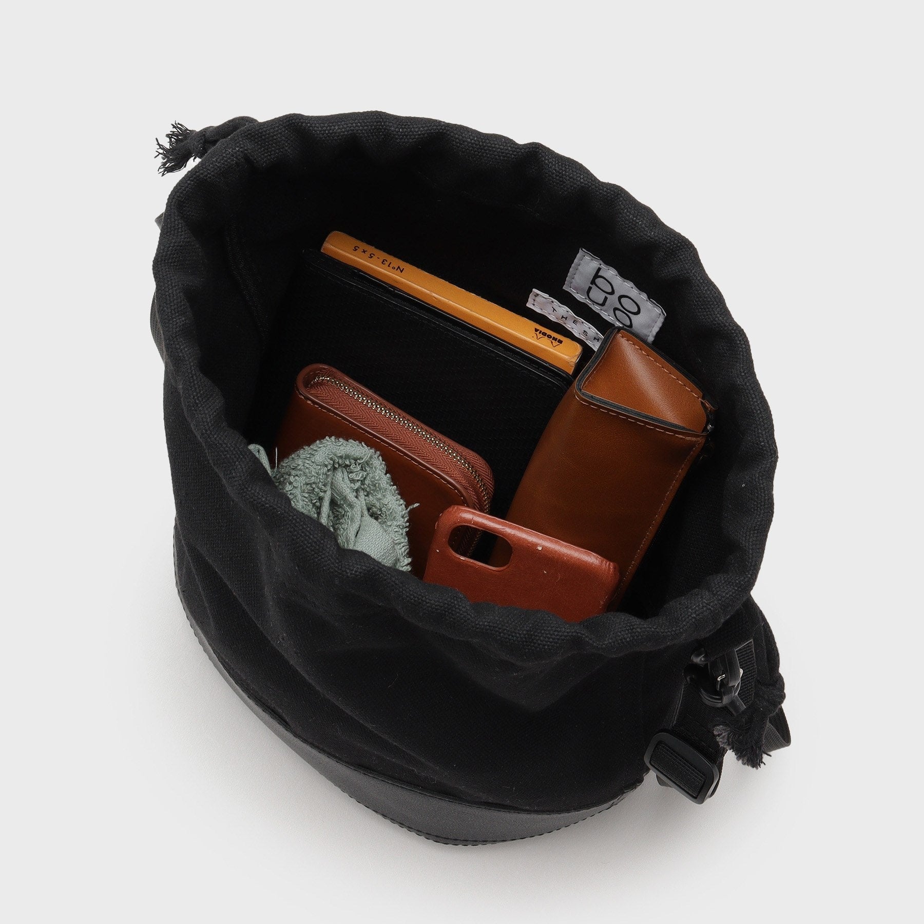 ザ ショップ ティーケー(メンズ) THE SHOP TK(Men) BOUO巾着バッグ (ブラック(019)) ブラック(019)