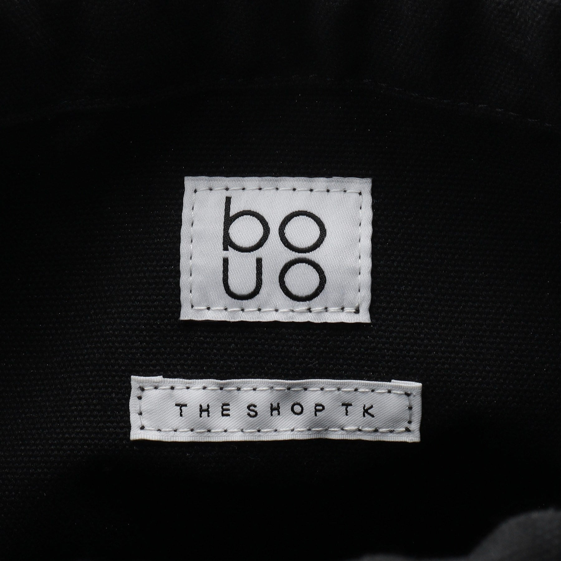 ザ ショップ ティーケー(メンズ) THE SHOP TK(Men) BOUO巾着バッグ (ブラック(019)) ブラック(019)