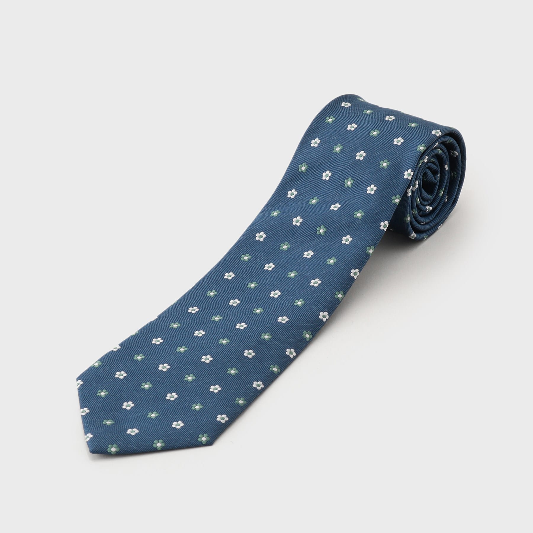 ザ ショップ ティーケー(メンズ) THE SHOP TK(Men) 小紋柄ネクタイ (ブルーグリーン(197)) ブルーグリーン(197)
