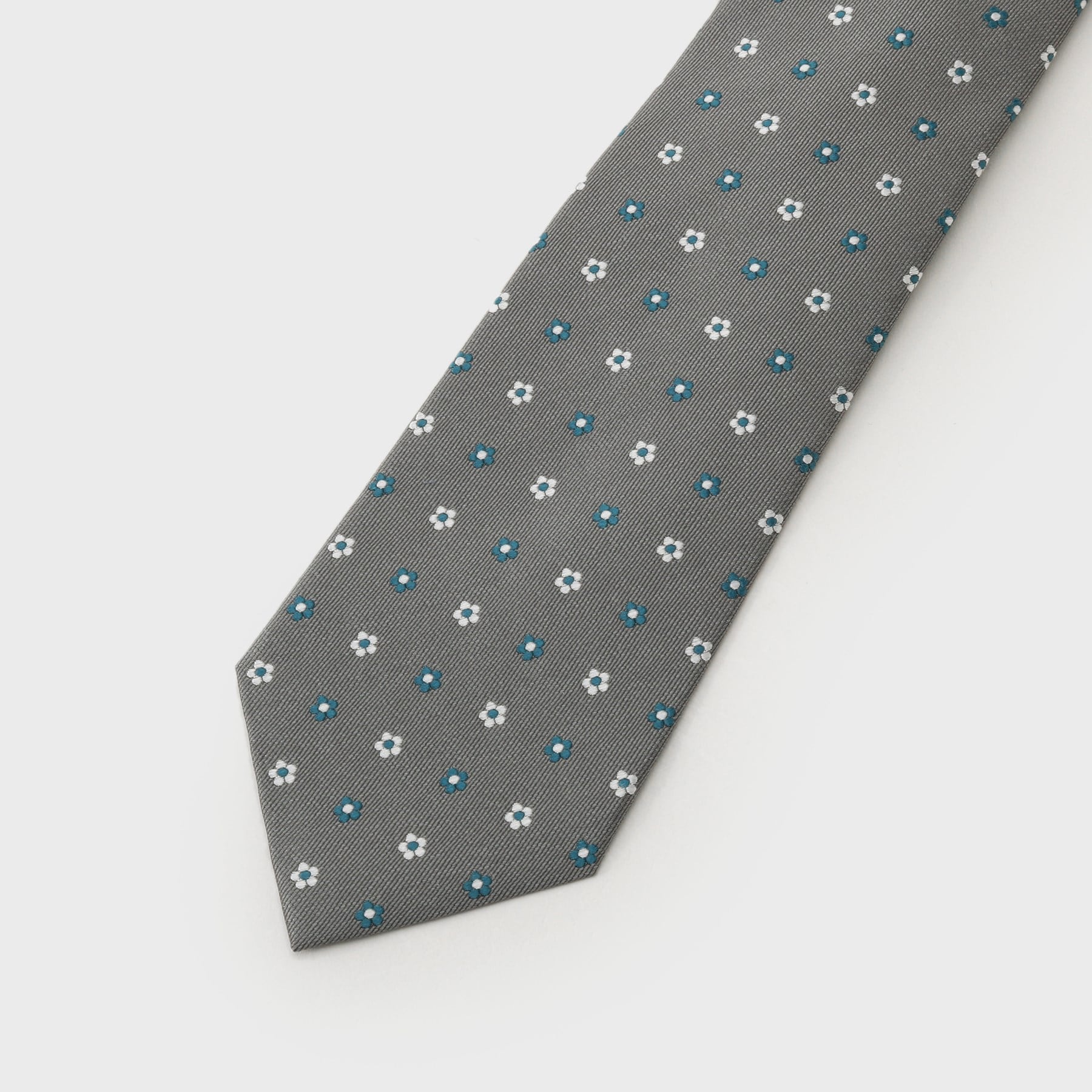 ザ ショップ ティーケー(メンズ) THE SHOP TK(Men) 小紋柄ネクタイ (ブルーグリーン(197)) ブルーグリーン(197)