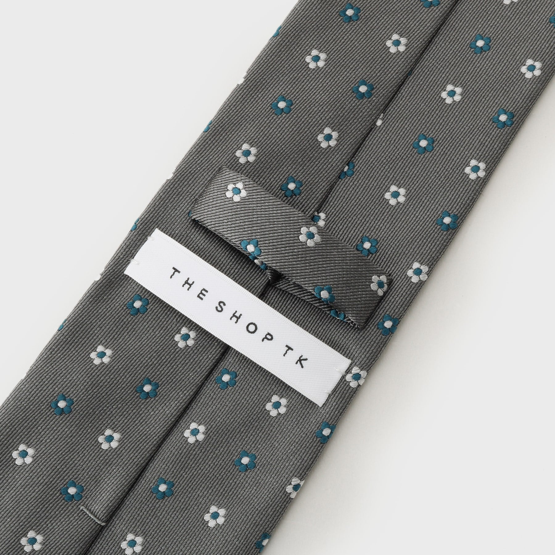 ザ ショップ ティーケー(メンズ) THE SHOP TK(Men) 小紋柄ネクタイ (ブルーグリーン(197)) ブルーグリーン(197)