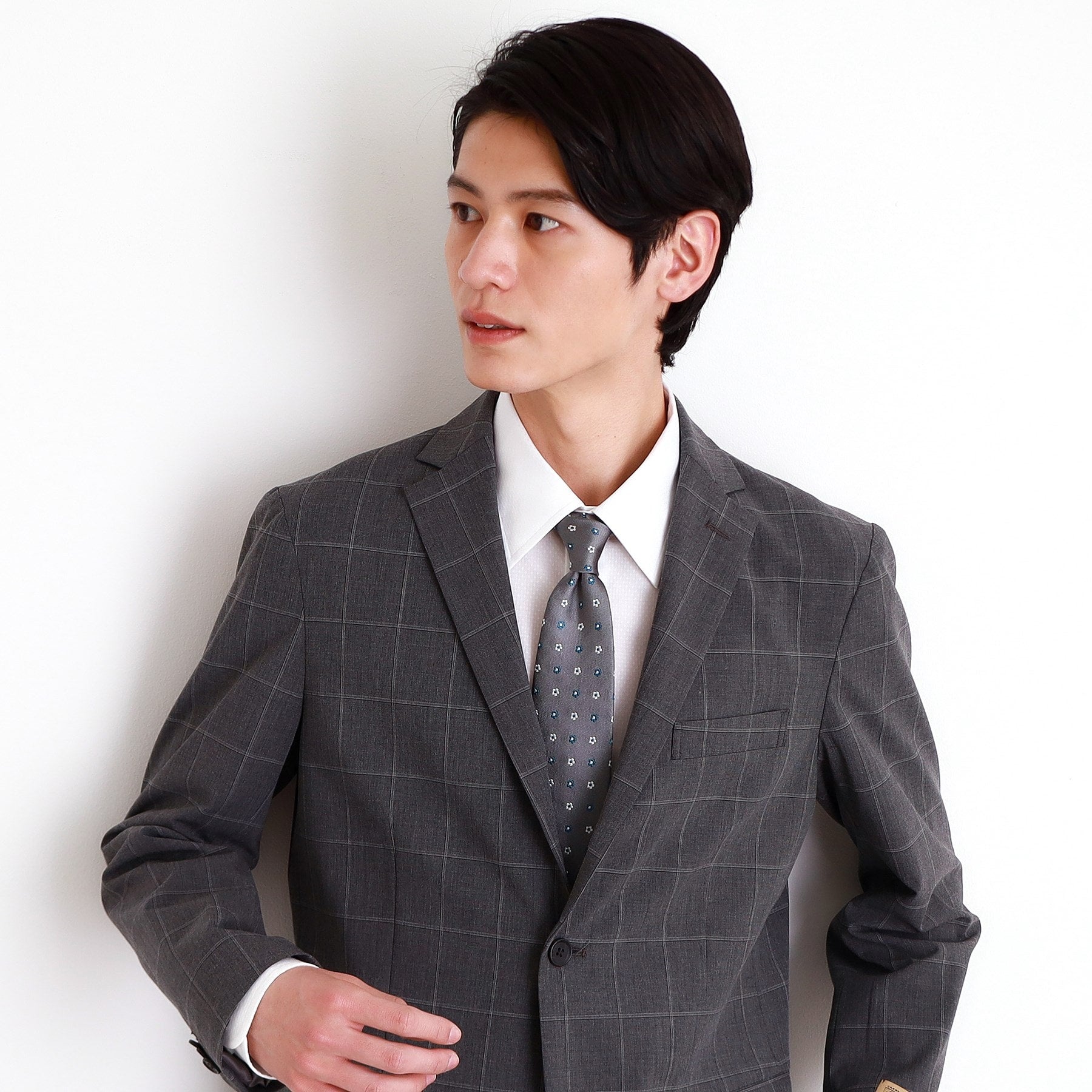 ザ ショップ ティーケー(メンズ) THE SHOP TK(Men) 小紋柄ネクタイ (ブルーグリーン(197)) ブルーグリーン(197)