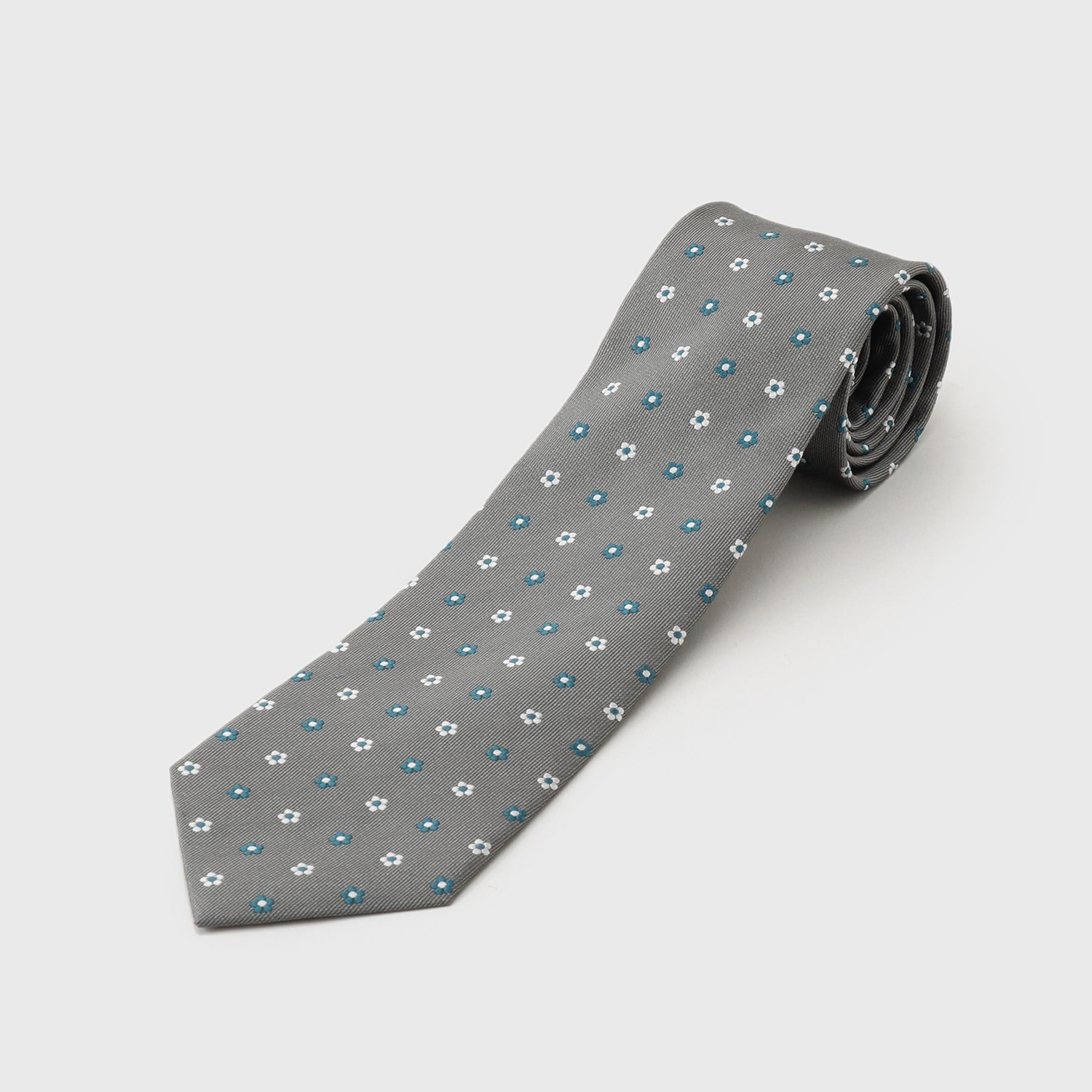 ザ ショップ ティーケー(メンズ) THE SHOP TK(Men) 小紋柄ネクタイ (ブルーグリーン(197)) ブルーグリーン(197)