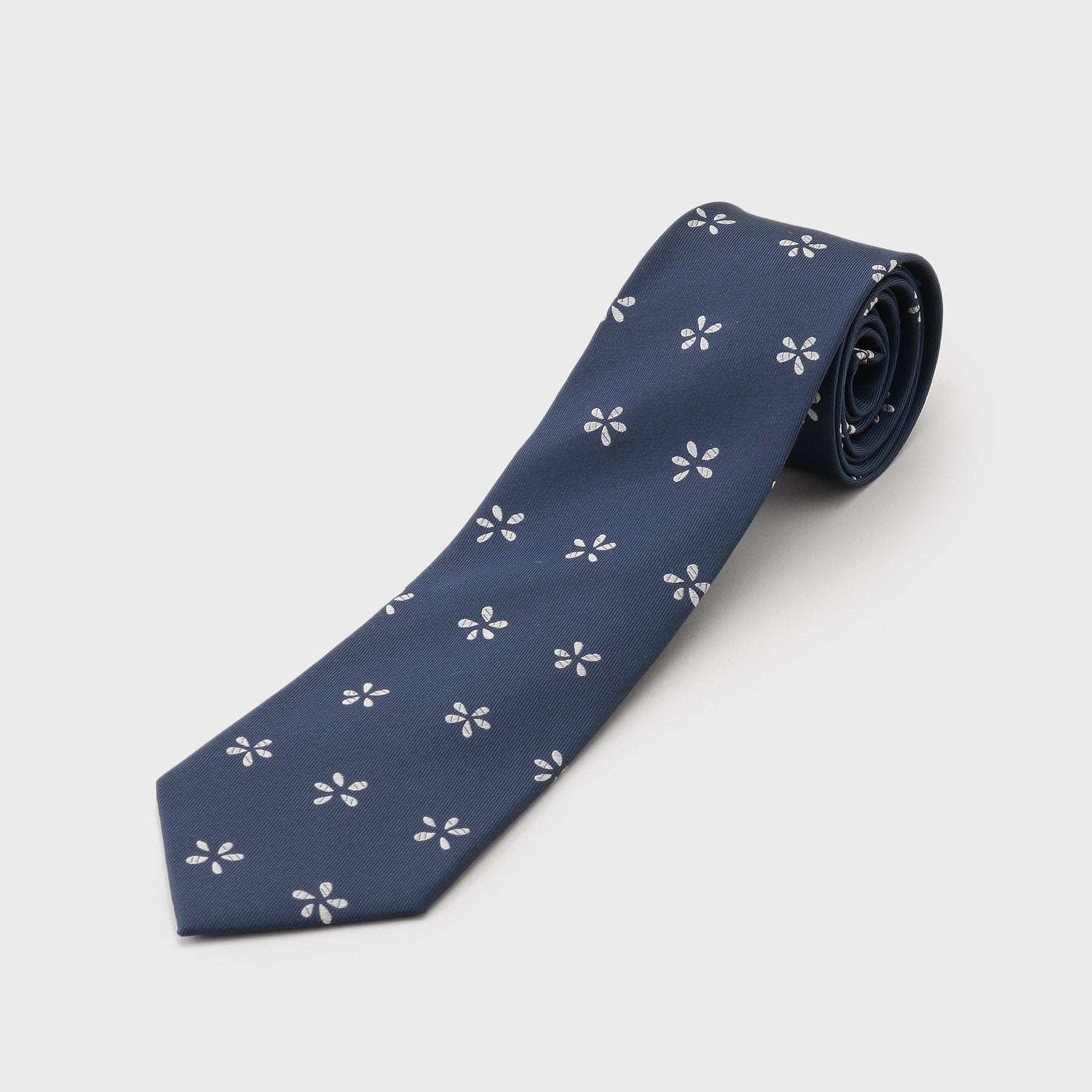 ザ ショップ ティーケー(メンズ) THE SHOP TK(Men) 小紋柄ネクタイ (ネイビー(694)) ネイビー(694)