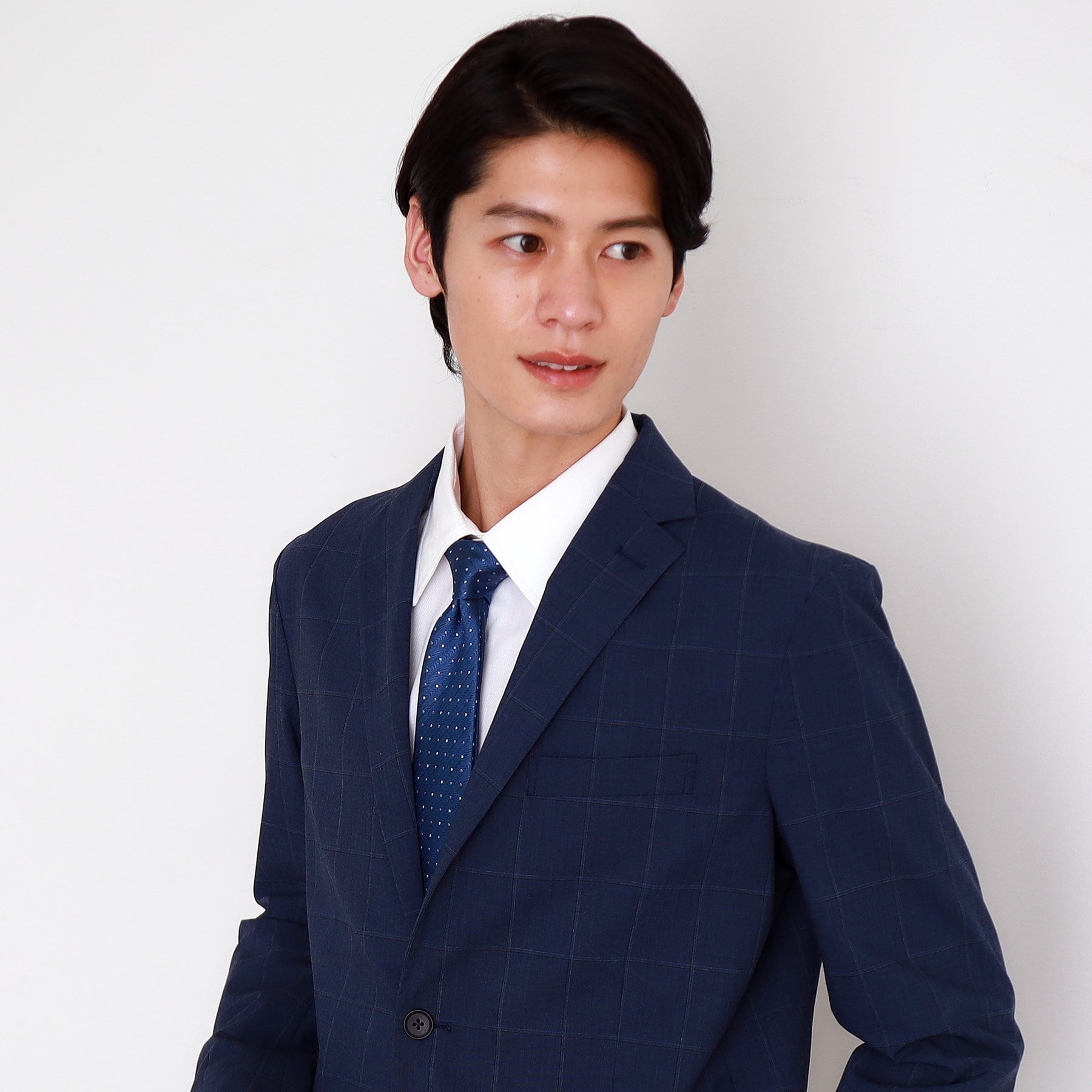 ザ ショップ ティーケー(メンズ) THE SHOP TK(Men) ドットアソート柄ネクタイ マルチドット/ピンドット (ブルー(192)) ブルー(192)