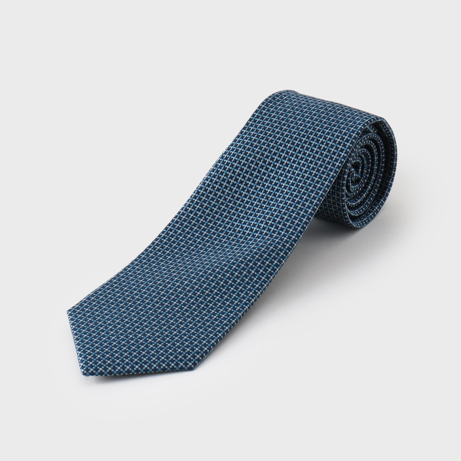 ザ ショップ ティーケー(メンズ) THE SHOP TK(Men) ドットアソート柄ネクタイ マルチドット/ピンドット (ネイビー(494)) ネイビー(494)