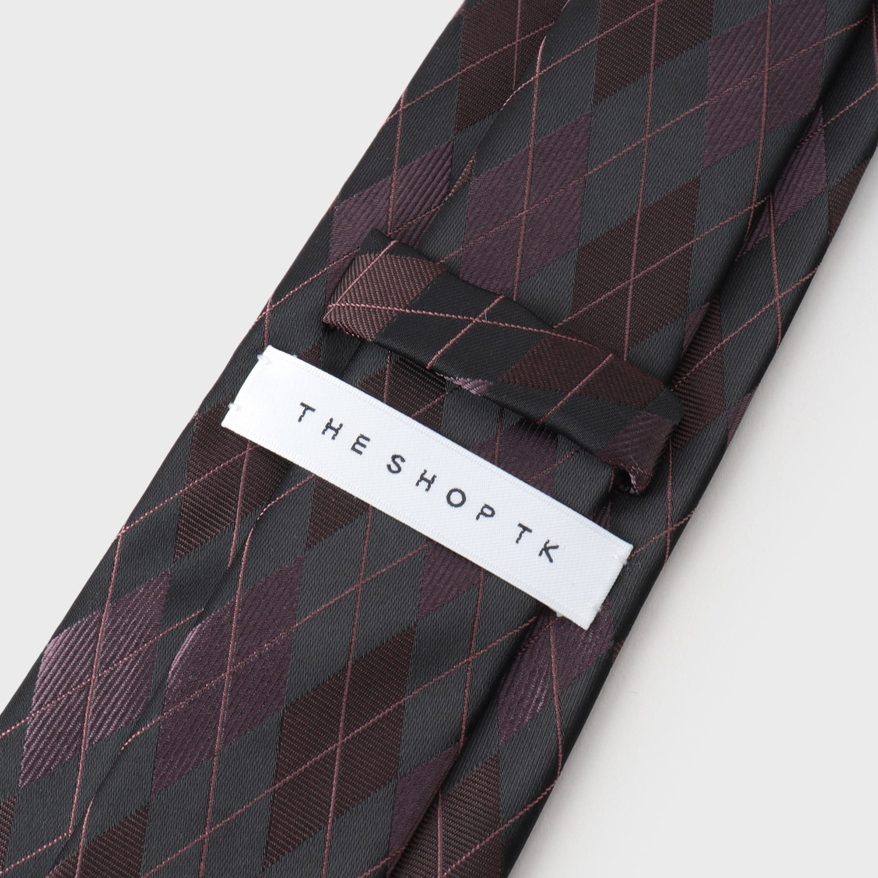 ザ ショップ ティーケー(メンズ) THE SHOP TK(Men) シャドーパターンアソート柄ネクタイ アーガイル/千鳥 (ブルーグリーン(297)) ブルーグリーン(297)