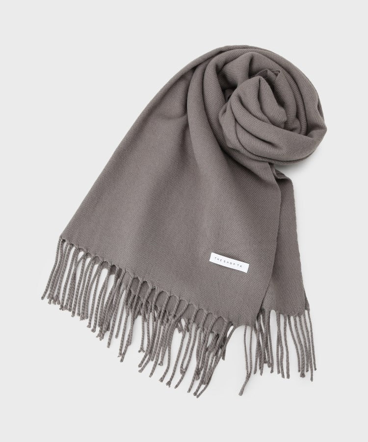 ザ ショップ ティーケー(メンズ) THE SHOP TK(Men) basic loose muffler / ベーシックルーズマフラー (カーキ(029)) カーキ(029)