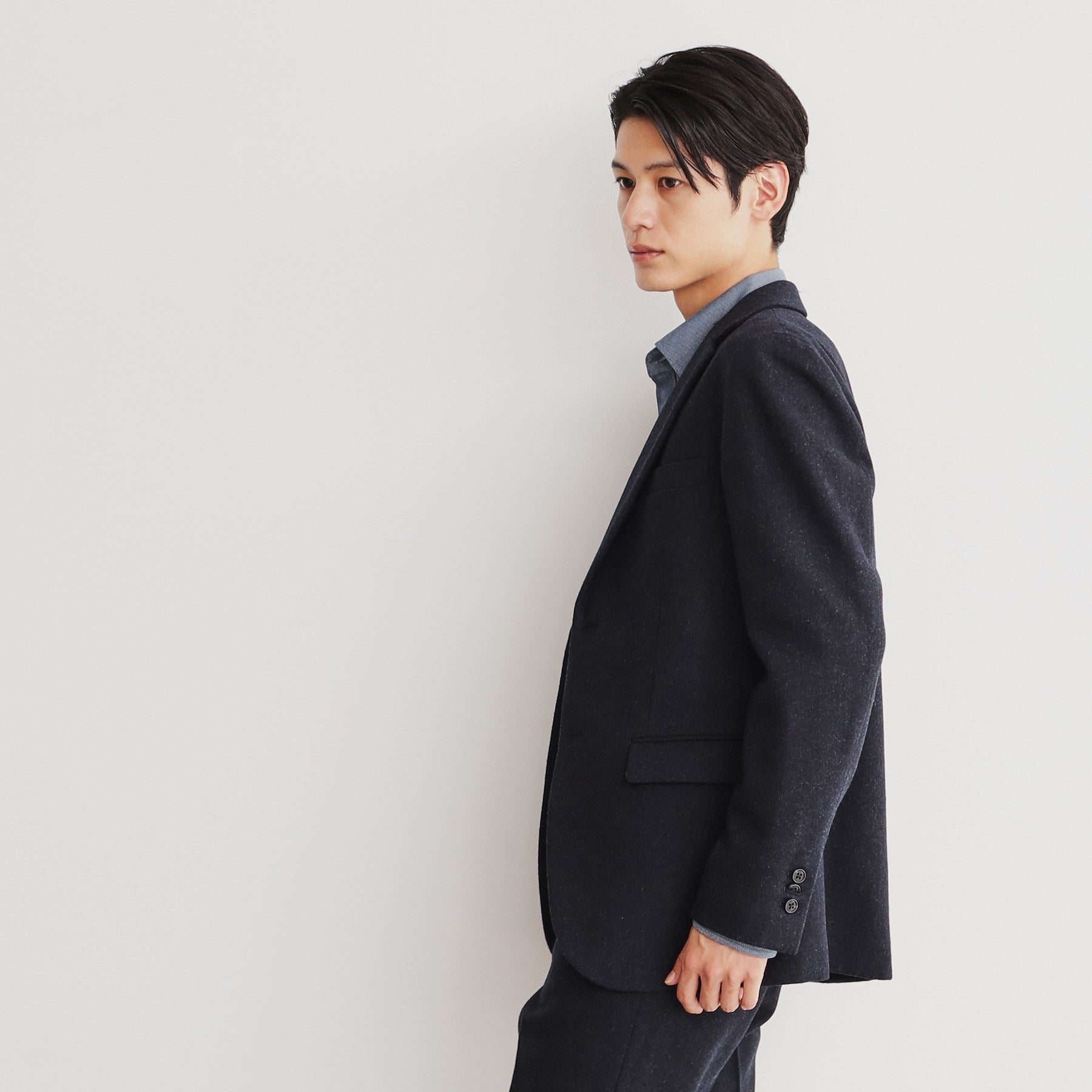 ザ ショップ ティーケー(メンズ) THE SHOP TK(Men) CAピンヘッドジャケット (チャコールグレー(814)) チャコールグレー(814)