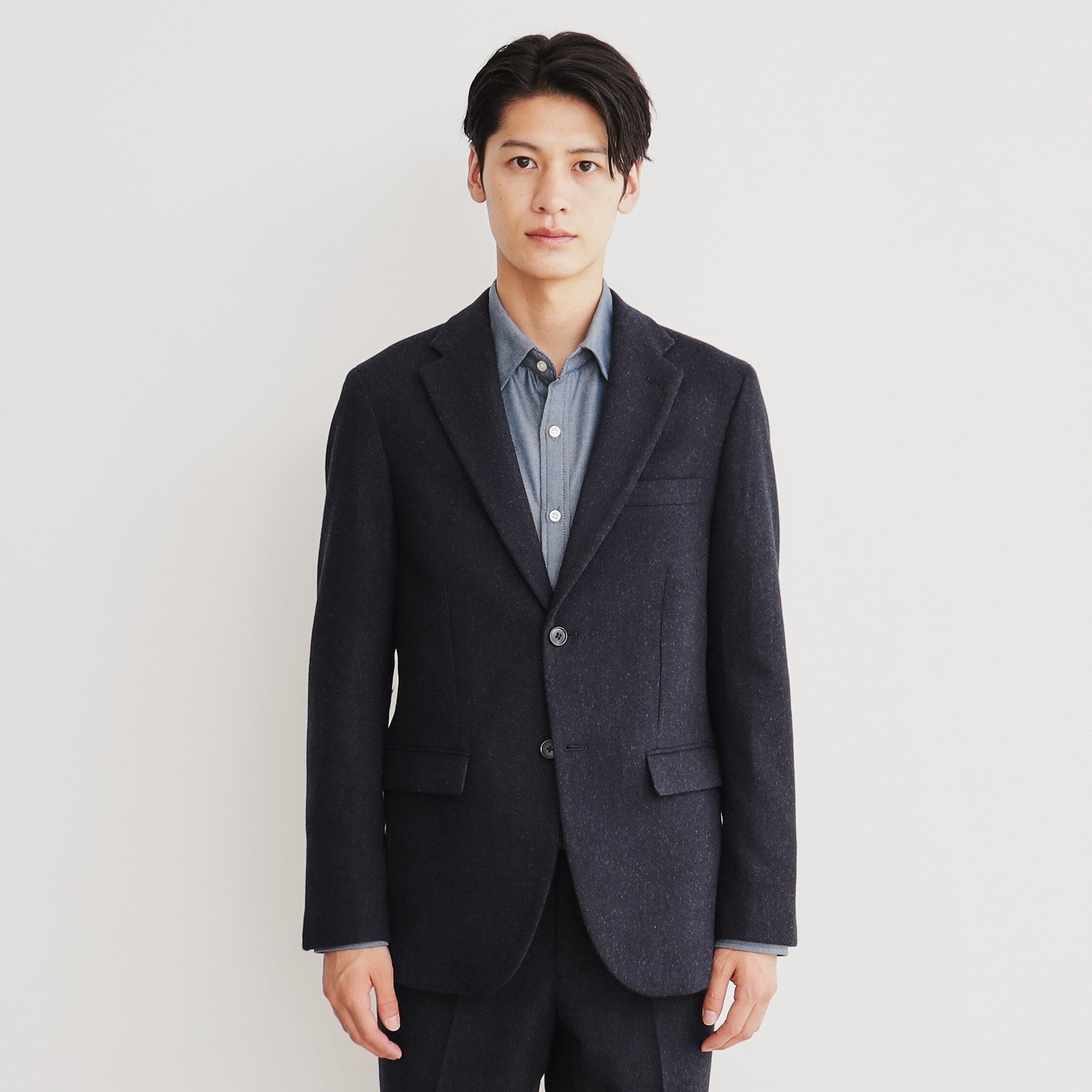 ザ ショップ ティーケー(メンズ) THE SHOP TK(Men) CAピンヘッドジャケット (チャコールグレー(814)) チャコールグレー(814)