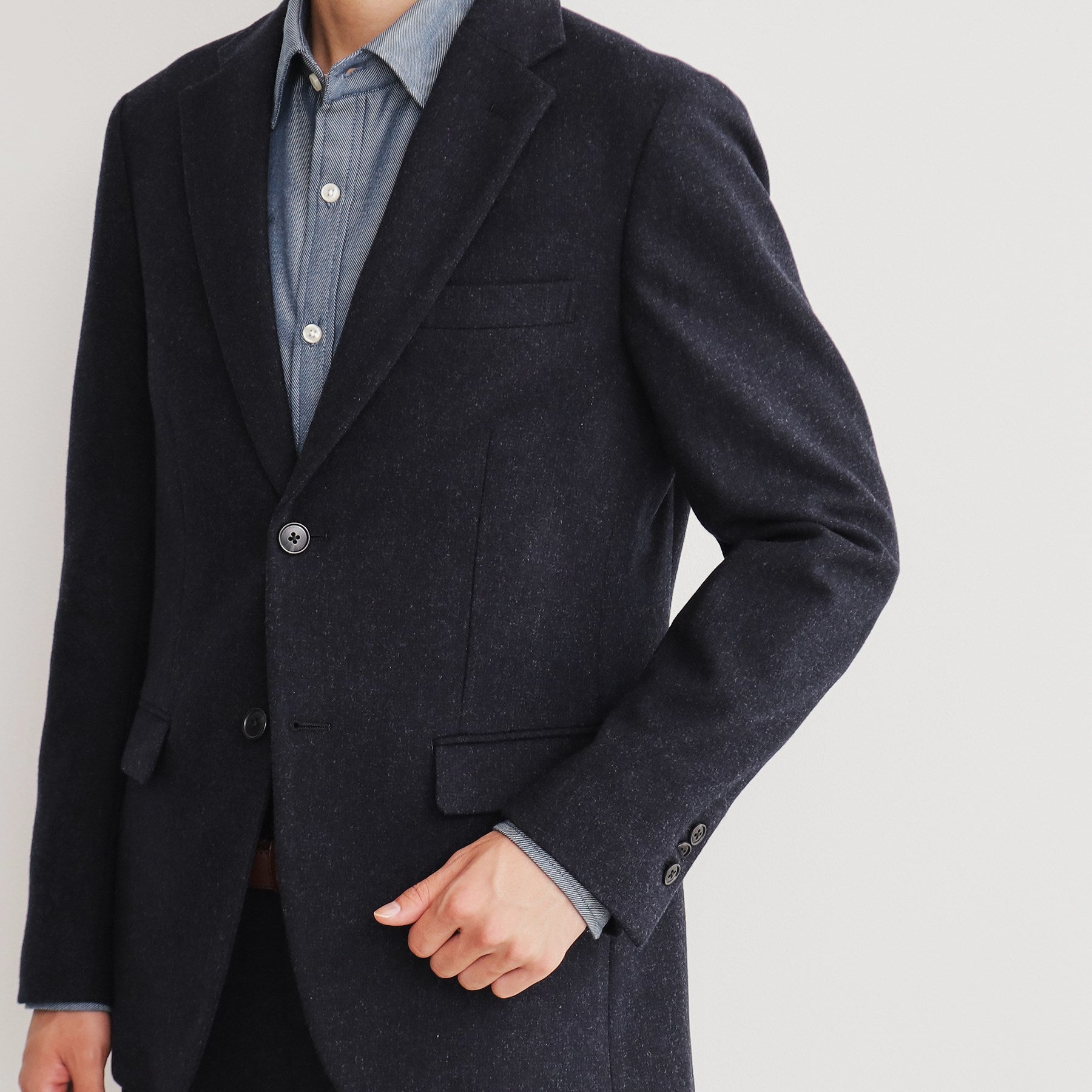 ザ ショップ ティーケー(メンズ) THE SHOP TK(Men) CAピンヘッドジャケット (チャコールグレー(814)) チャコールグレー(814)