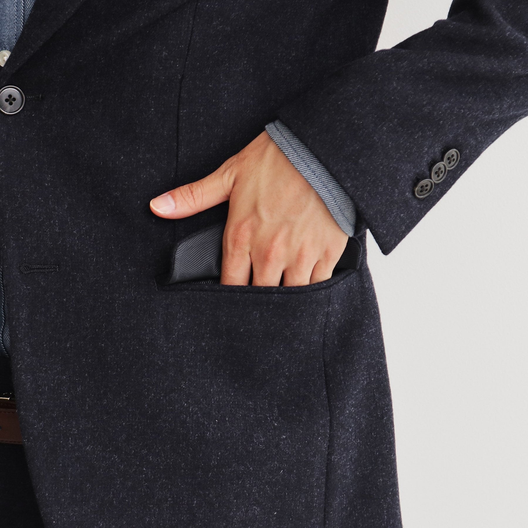 ザ ショップ ティーケー(メンズ) THE SHOP TK(Men) CAピンヘッドジャケット (チャコールグレー(814)) チャコールグレー(814)