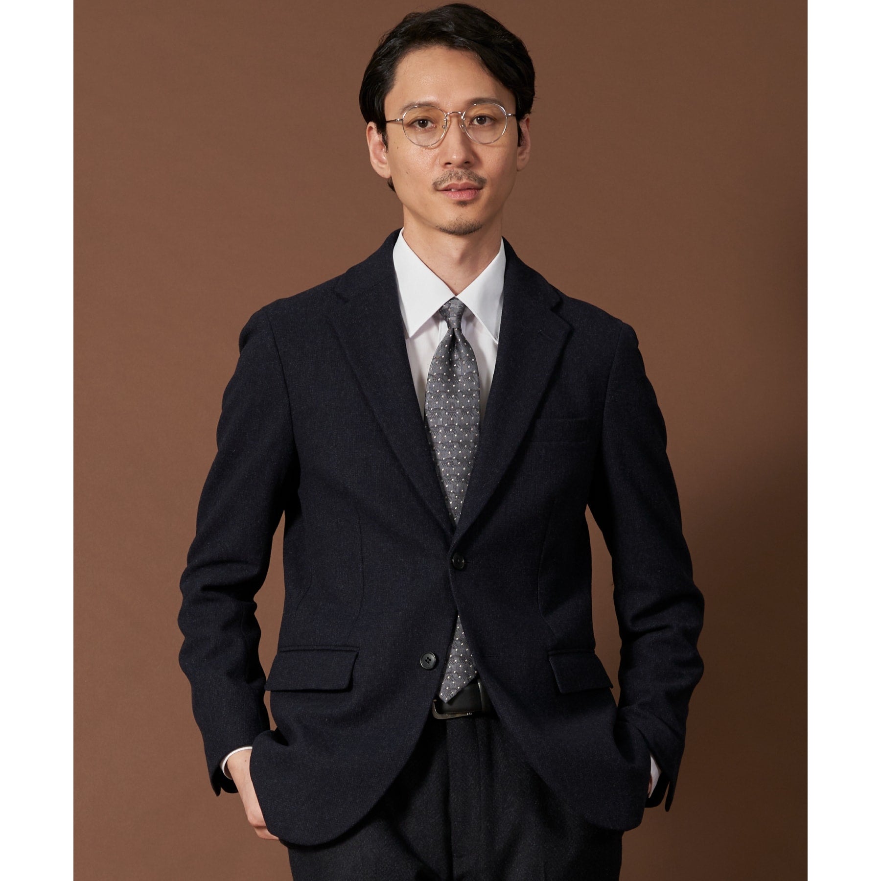 ザ ショップ ティーケー(メンズ) THE SHOP TK(Men) CAピンヘッドジャケット (チャコールグレー(814)) チャコールグレー(814)