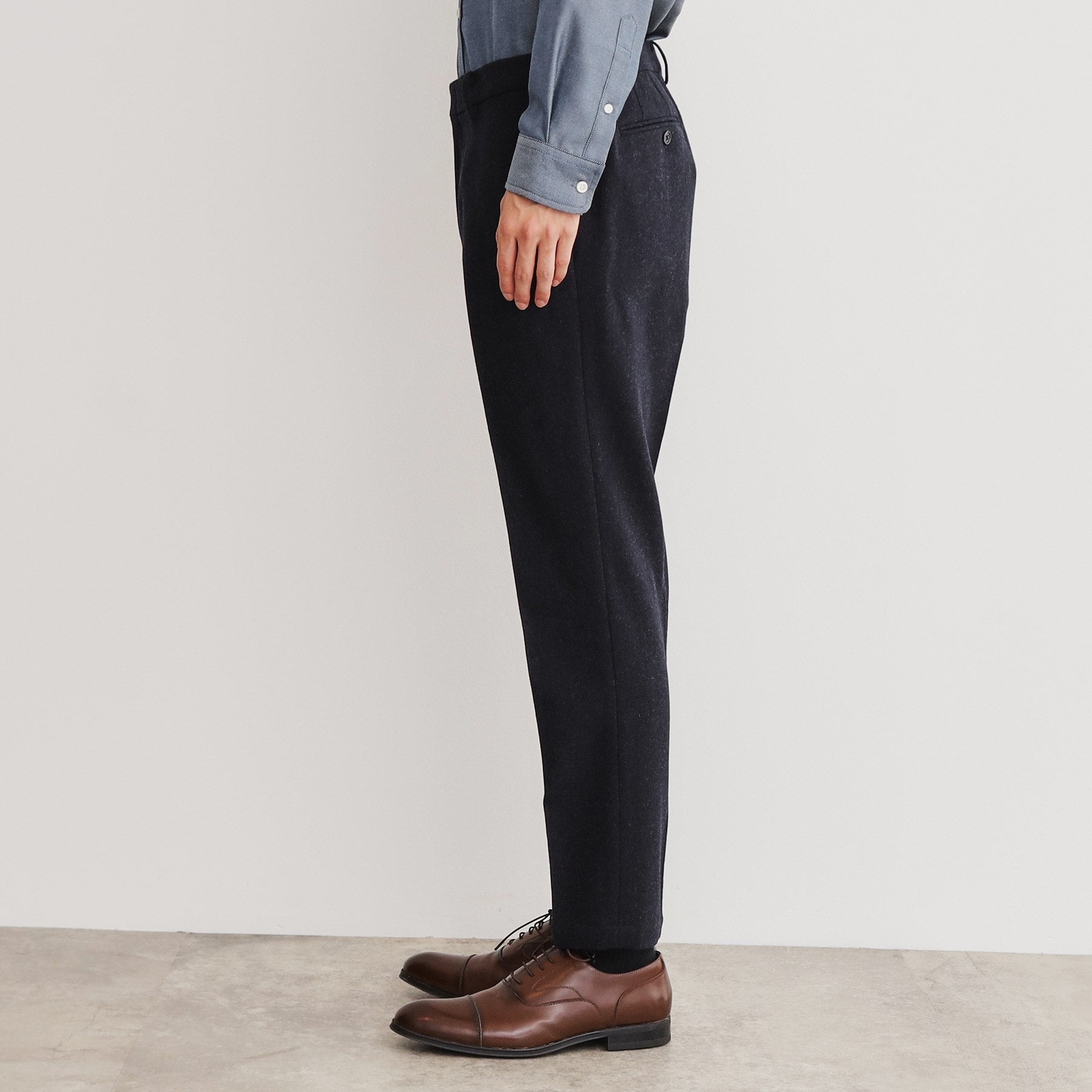 ザ ショップ ティーケー(メンズ) THE SHOP TK(Men) CAピンヘッドパンツ (チャコールグレー(814)) チャコールグレー(814)