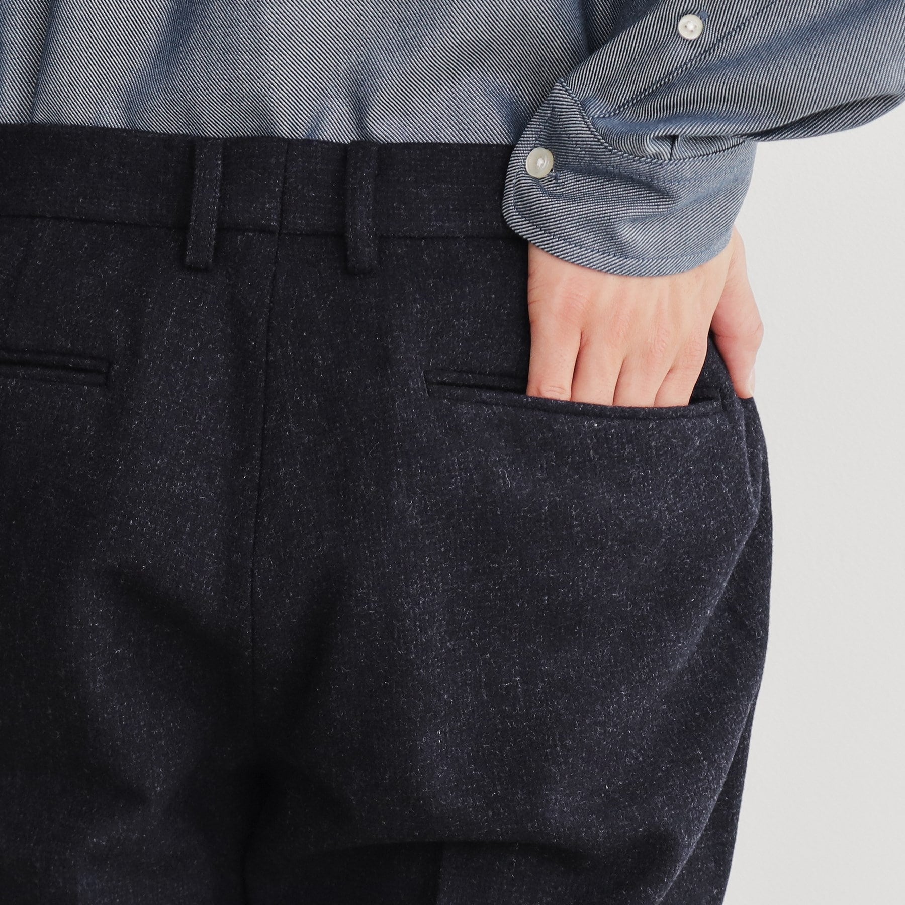 ザ ショップ ティーケー(メンズ) THE SHOP TK(Men) CAピンヘッドパンツ (チャコールグレー(814)) チャコールグレー(814)