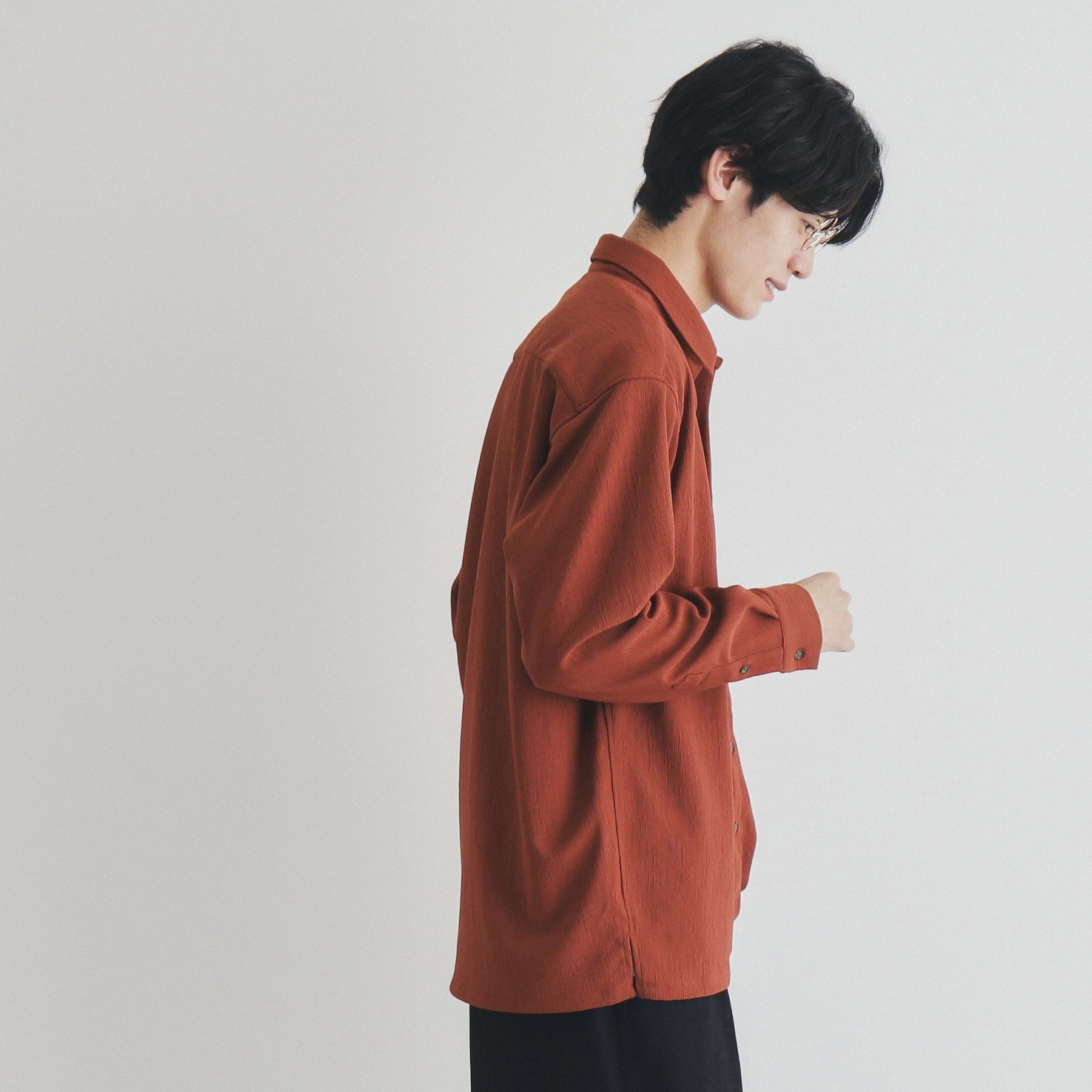 THE SHOP TK 柳樹襯衫 休閒輪廓