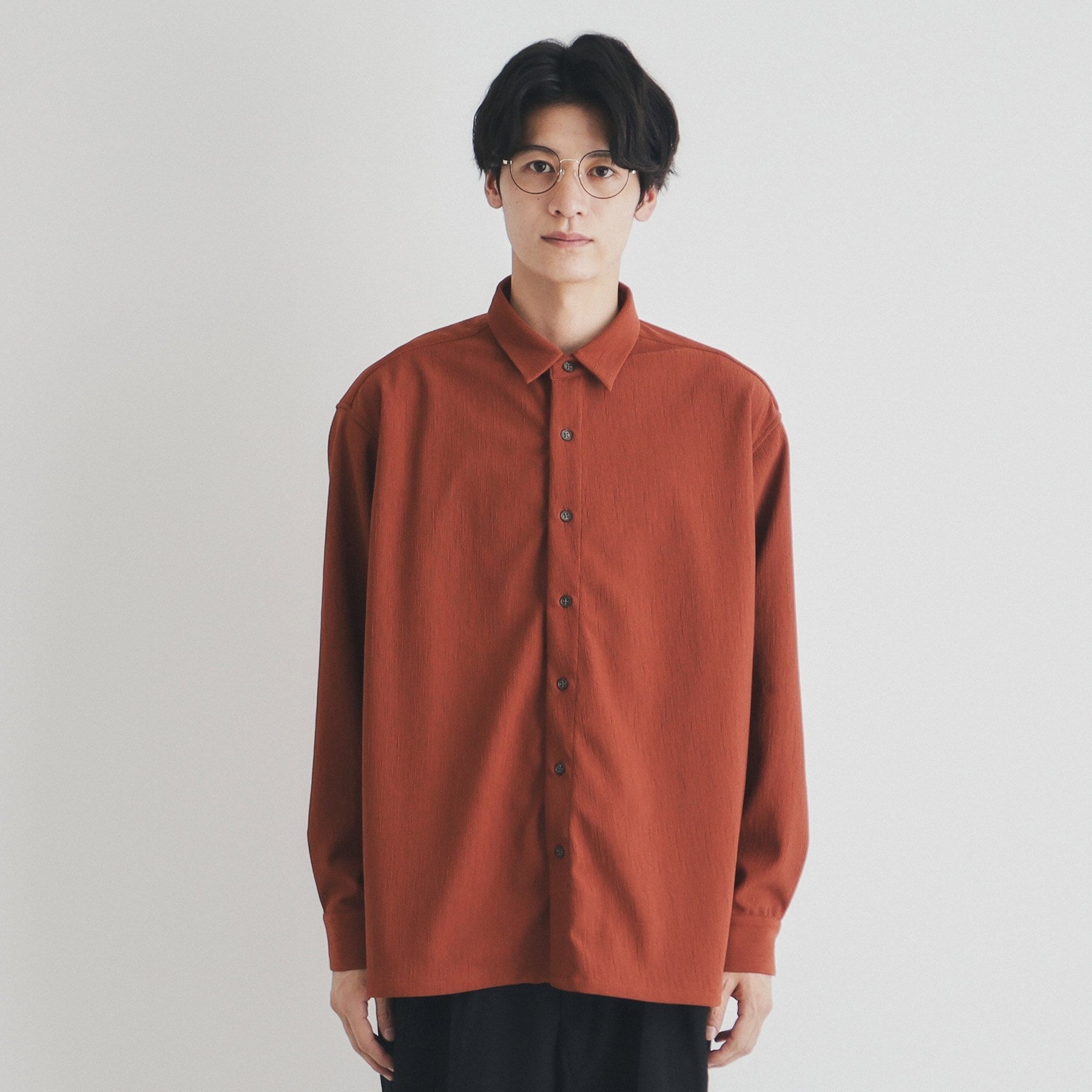 THE SHOP TK 柳樹襯衫 休閒輪廓