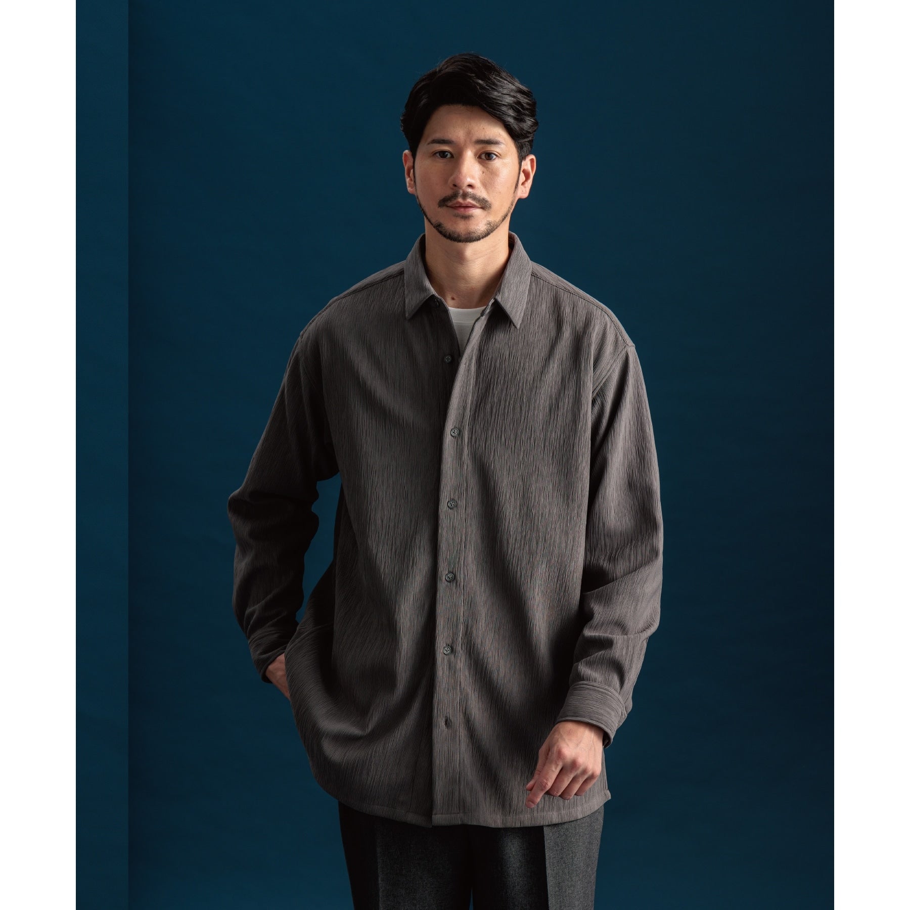 THE SHOP TK 柳樹襯衫 休閒輪廓