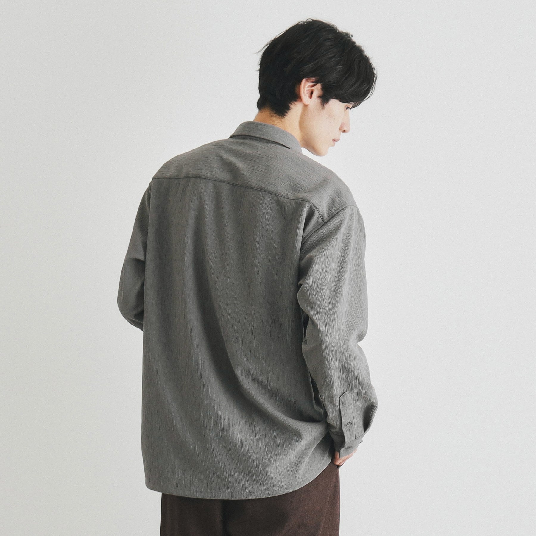 THE SHOP TK 柳樹襯衫 休閒輪廓