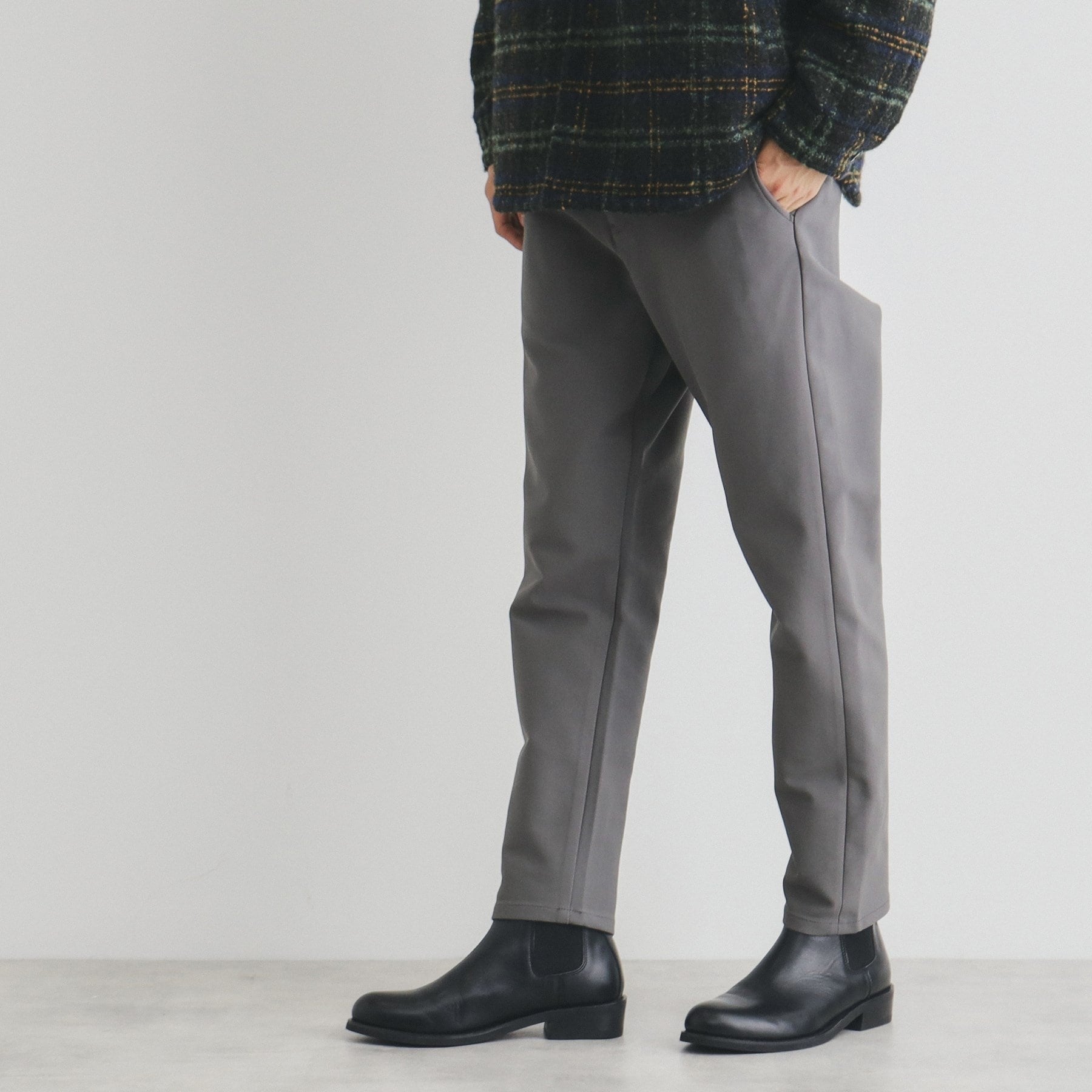 ザ ショップ ティーケー(メンズ) THE SHOP TK(Men) スマートムーブイージーパンツ WARM ver 360°ストレッチ/裏起毛 (ブルーグリーン(097)) ブルーグリーン(097)