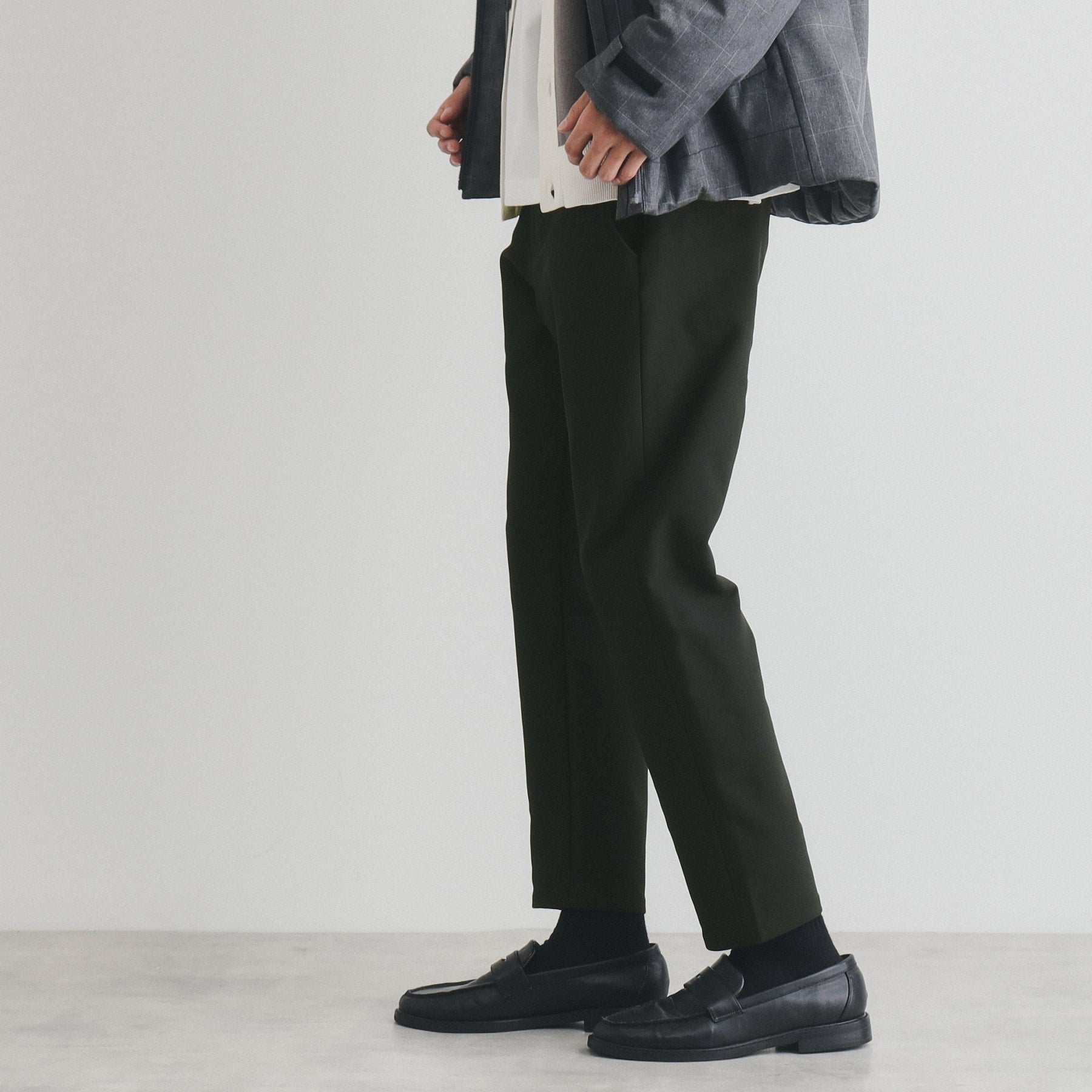 ザ ショップ ティーケー(メンズ) THE SHOP TK(Men) スマートムーブイージーパンツ WARM ver 360°ストレッチ/裏起毛 (ブルーグリーン(097)) ブルーグリーン(097)