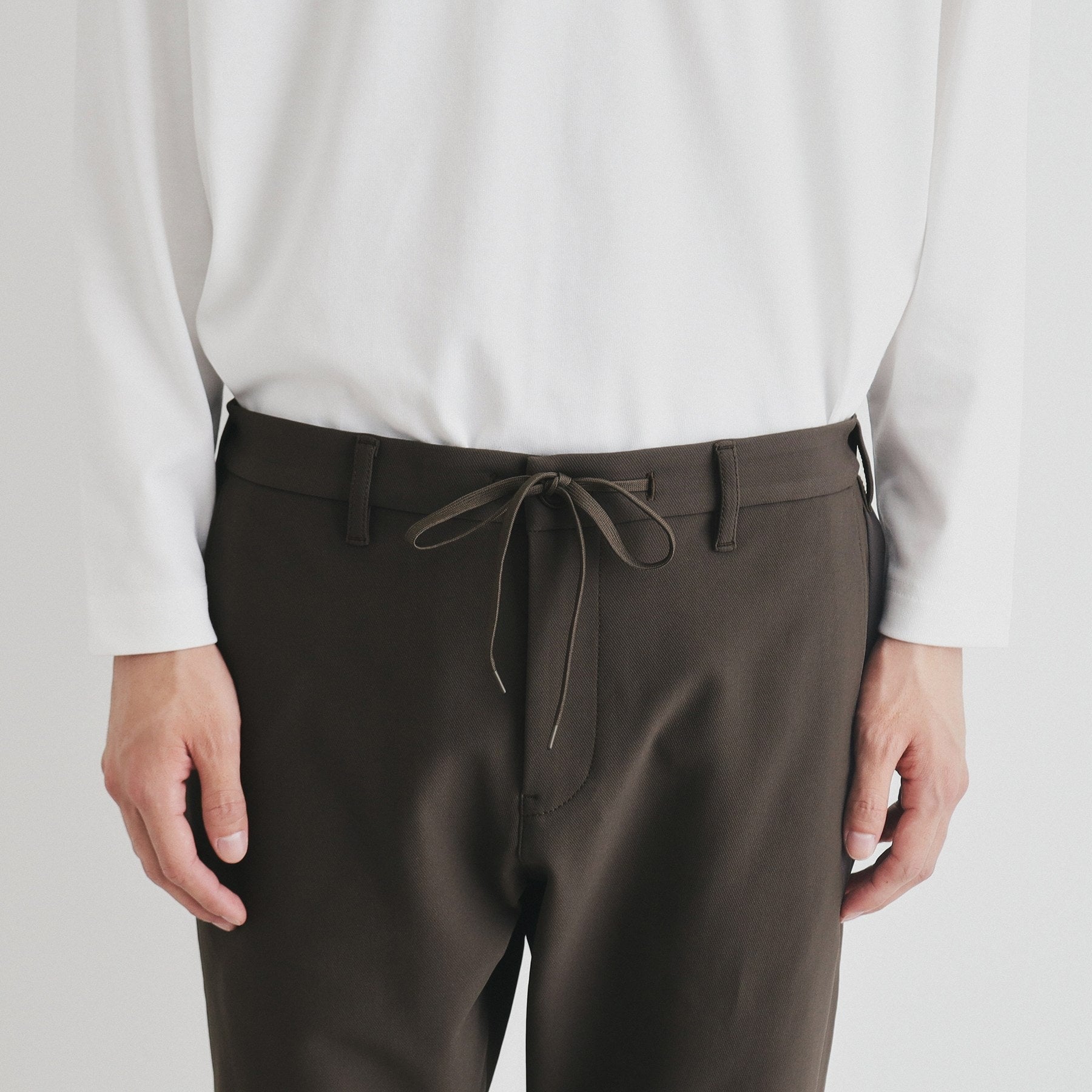 ザ ショップ ティーケー(メンズ) THE SHOP TK(Men) スマートムーブイージーパンツ WARM ver 360°ストレッチ/裏起毛 (ブルーグリーン(097)) ブルーグリーン(097)