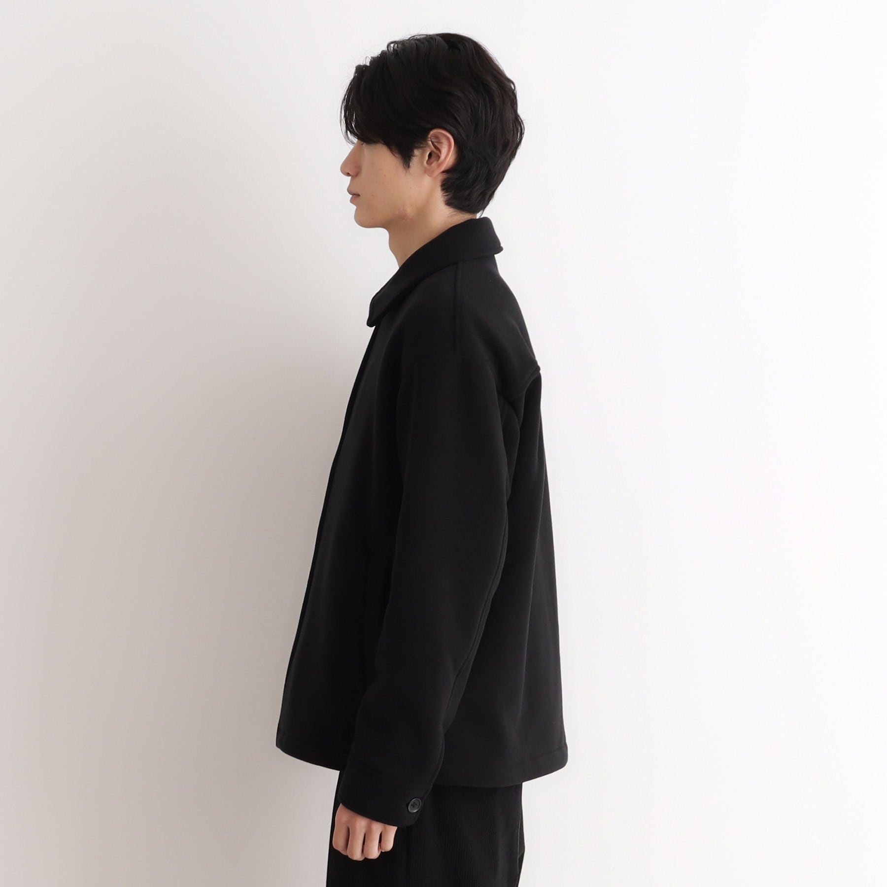 ザ ショップ ティーケー(メンズ) THE SHOP TK(Men) マイクロフリースドリズラージャケット 光吸収発熱機能/洗える (ブラック(019)) ブラック(019)