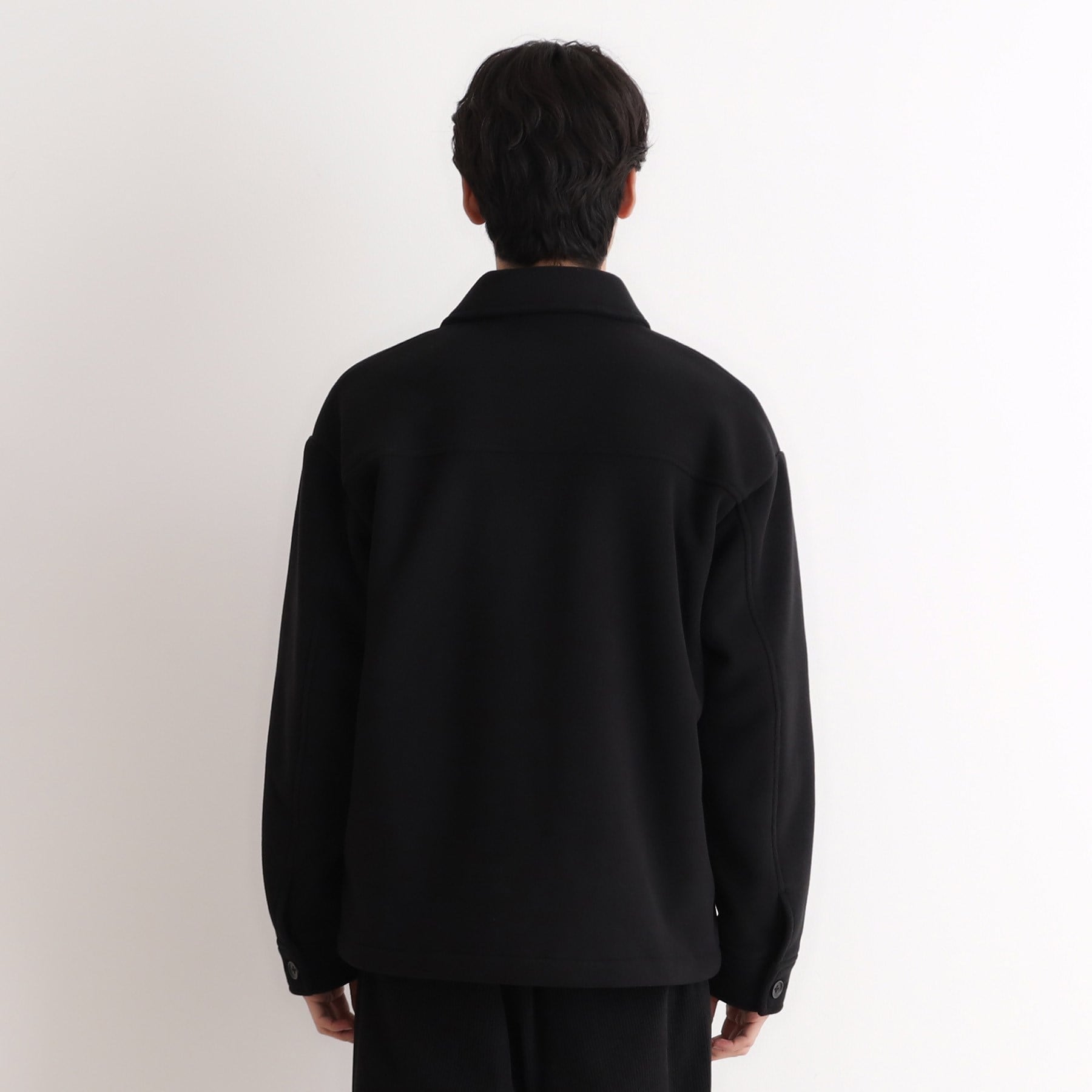 ザ ショップ ティーケー(メンズ) THE SHOP TK(Men) マイクロフリースドリズラージャケット 光吸収発熱機能/洗える (ブラック(019)) ブラック(019)