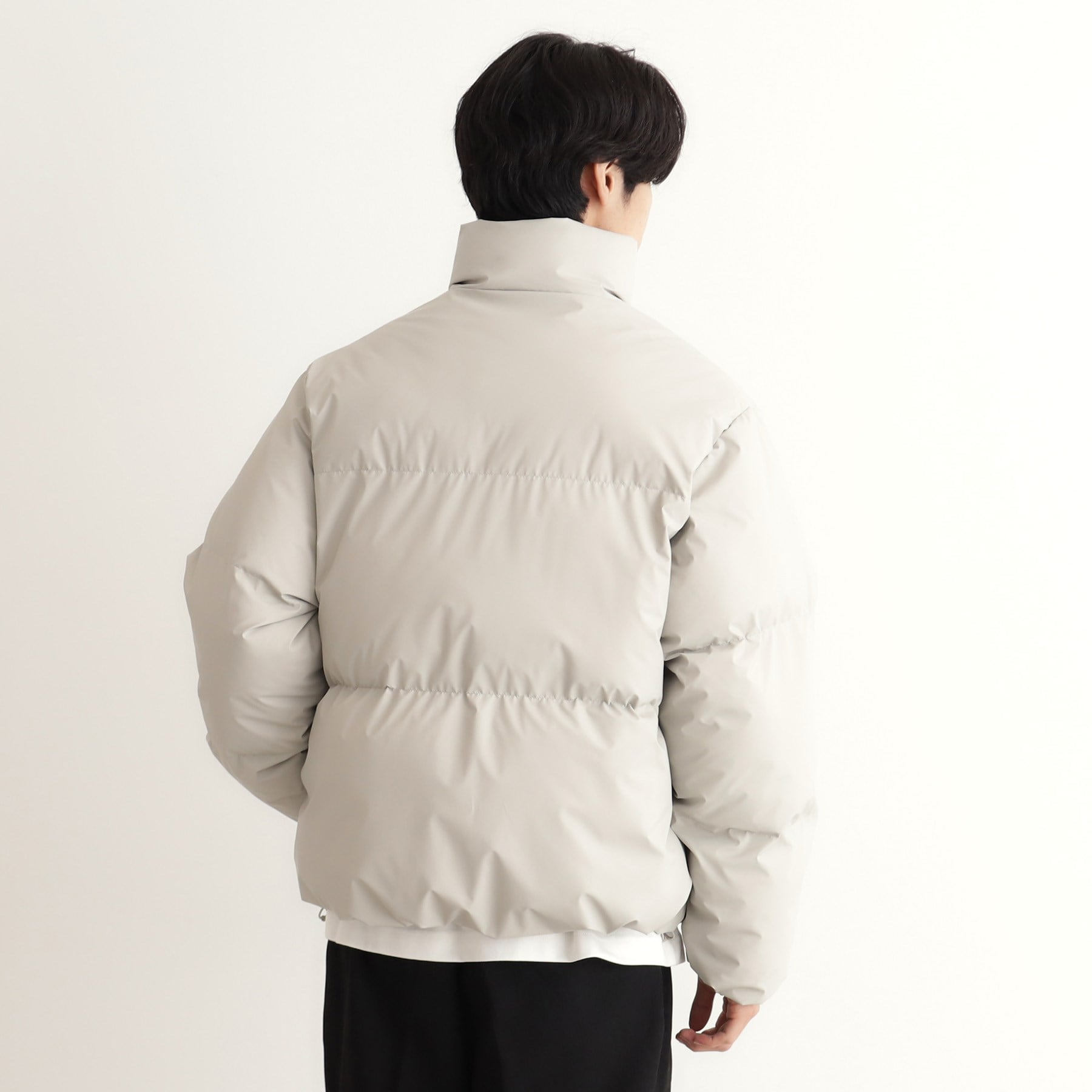 ザ ショップ ティーケー(メンズ) THE SHOP TK(Men) スタンドネック中綿ジップブルゾン (ライトグレー(011)) ライトグレー(011)