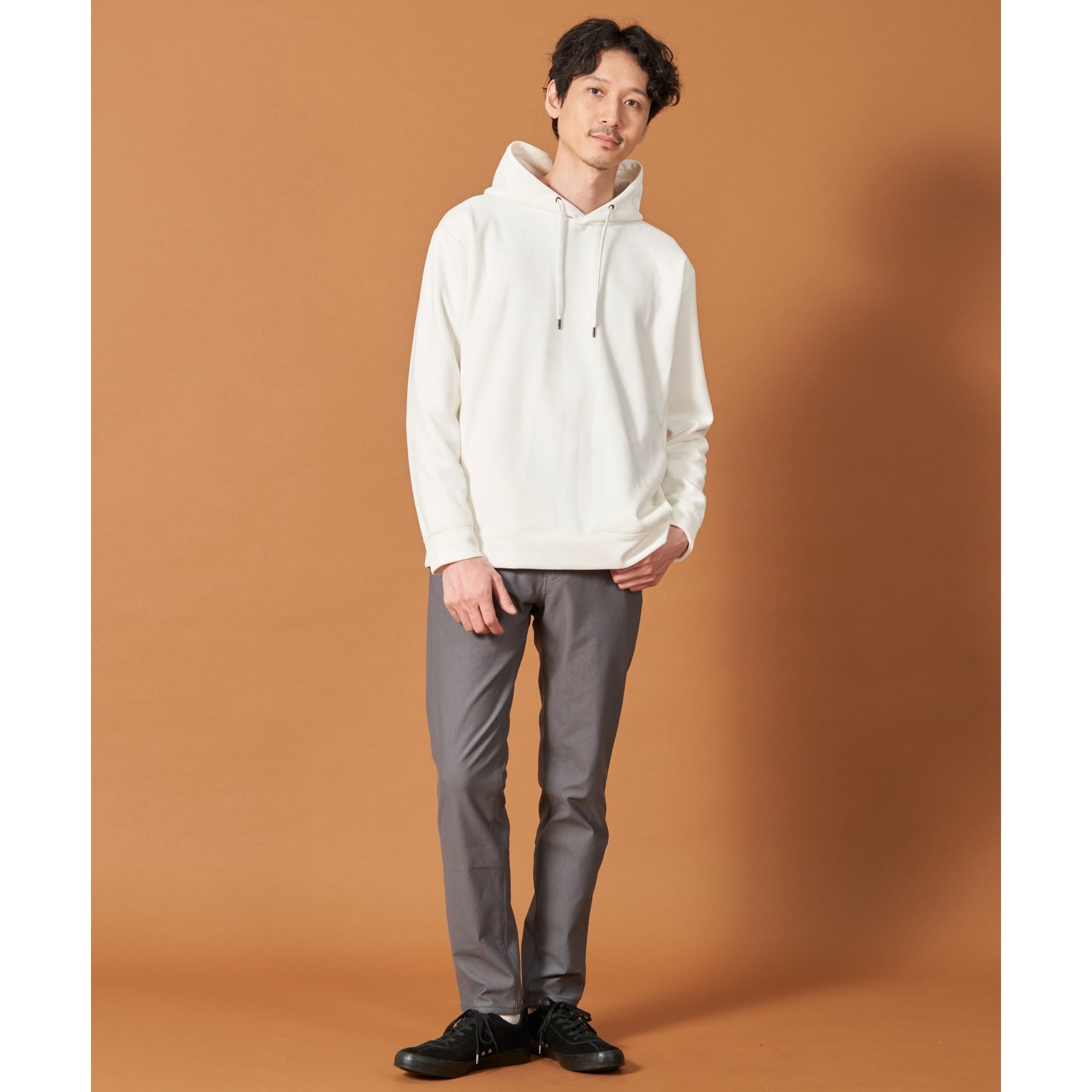 ザ ショップ ティーケー(メンズ) THE SHOP TK(Men) プレミアムスキニーパンツWARM ver 360°ストレッチ/裏起毛 (ブルーグリーン(097)) ブルーグリーン(097)