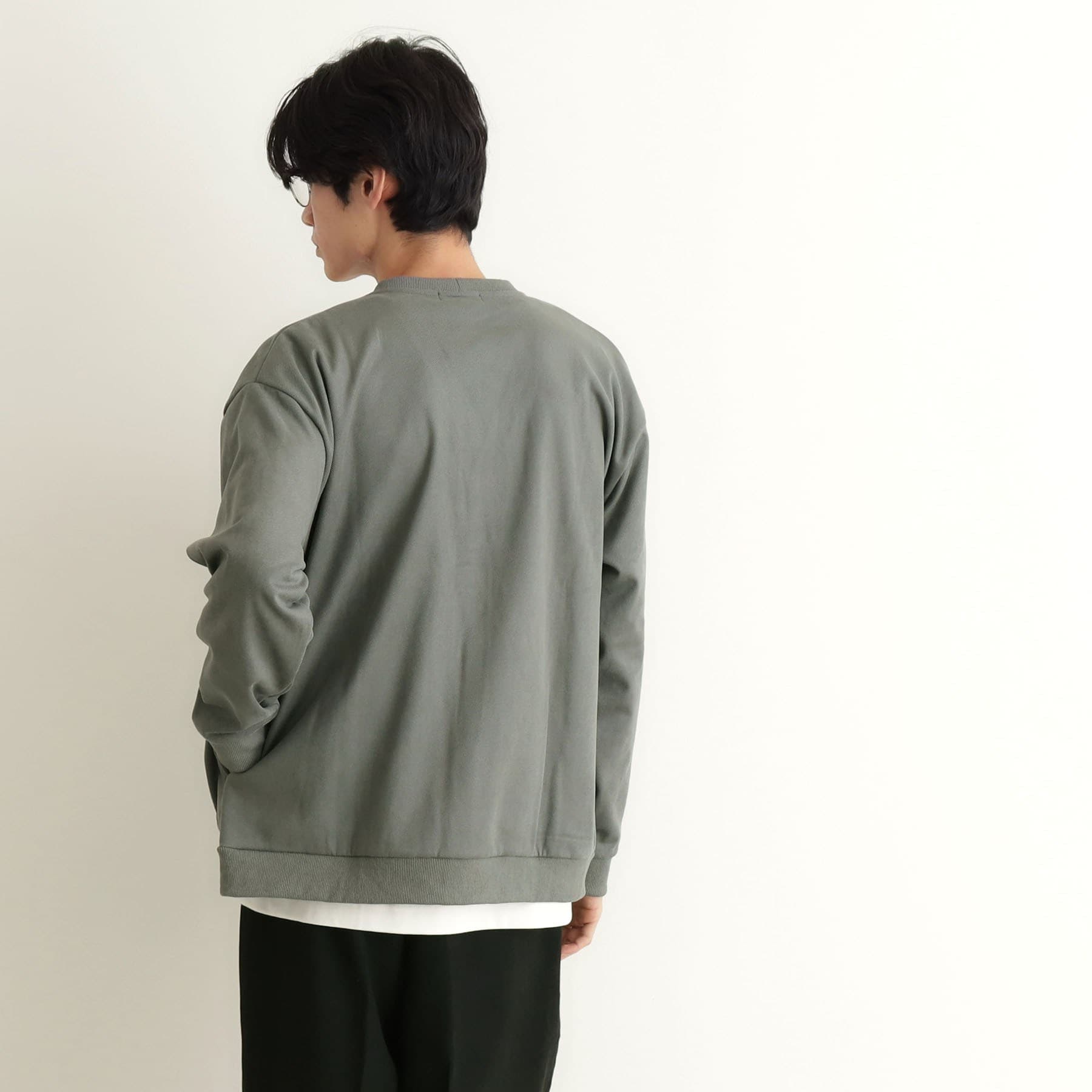 ザ ショップ ティーケー(メンズ) THE SHOP TK(Men) ツイルスウェードタッチカーディガン (ブラウン(044)) ブラウン(044)
