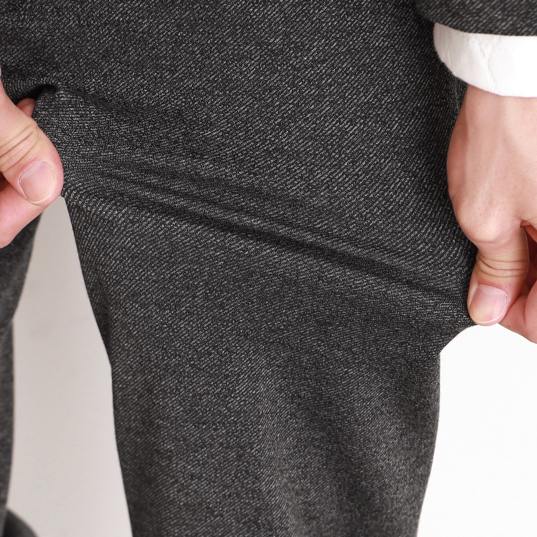 ザ ショップ ティーケー(メンズ) THE SHOP TK(Men) TRポンチカルゼスラックス セットアップ可/ストレッチ (ネイビー(094)) ネイビー(094)