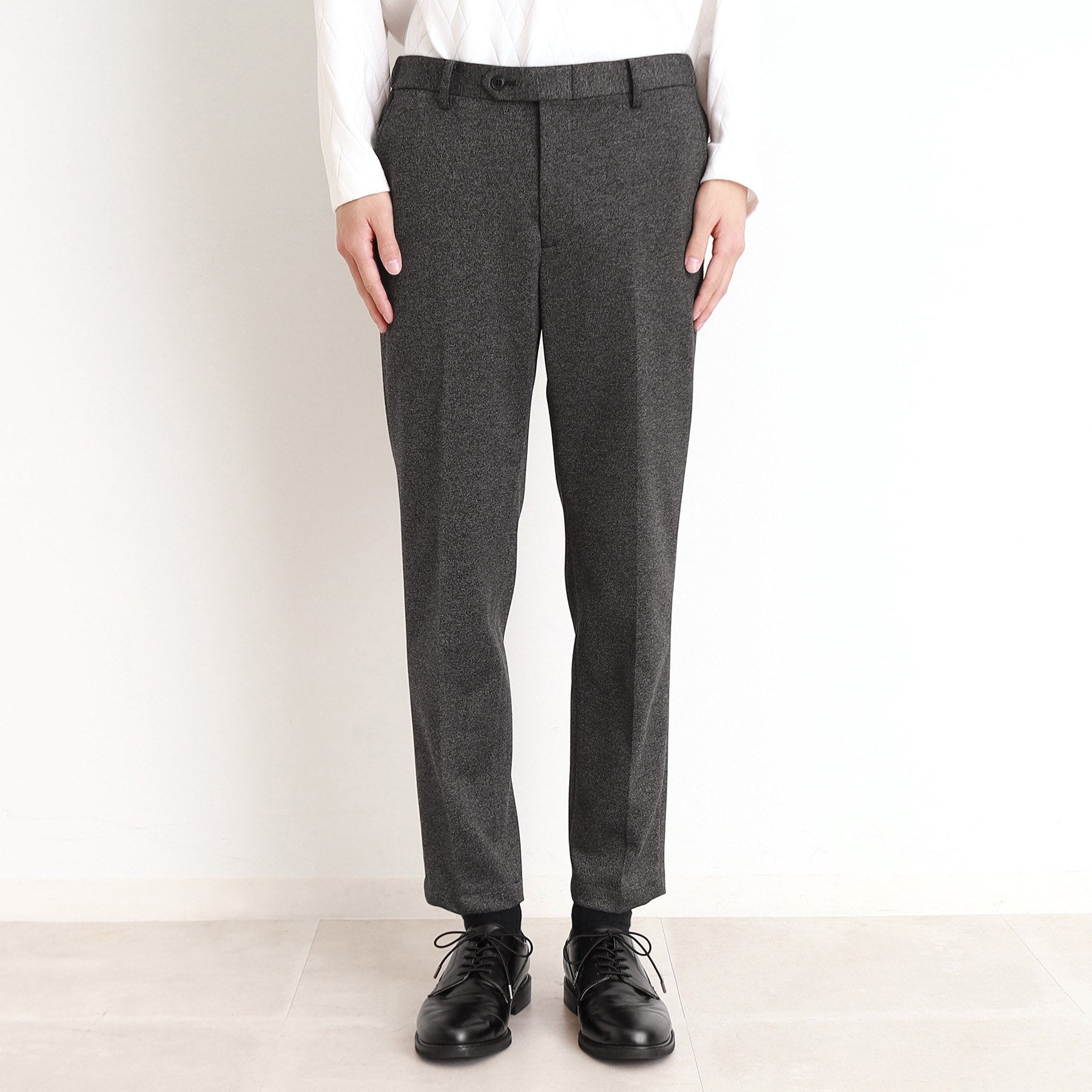 ザ ショップ ティーケー(メンズ) THE SHOP TK(Men) TRポンチカルゼスラックス セットアップ可/ストレッチ (ネイビー(094)) ネイビー(094)