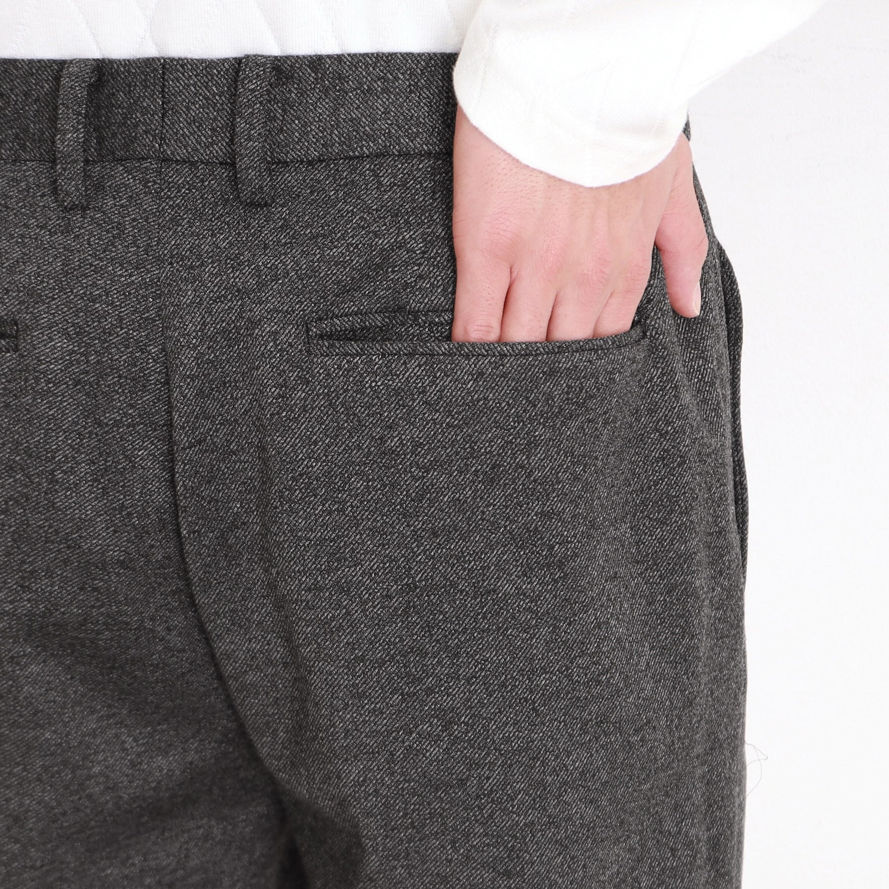 ザ ショップ ティーケー(メンズ) THE SHOP TK(Men) TRポンチカルゼスラックス セットアップ可/ストレッチ (ネイビー(094)) ネイビー(094)