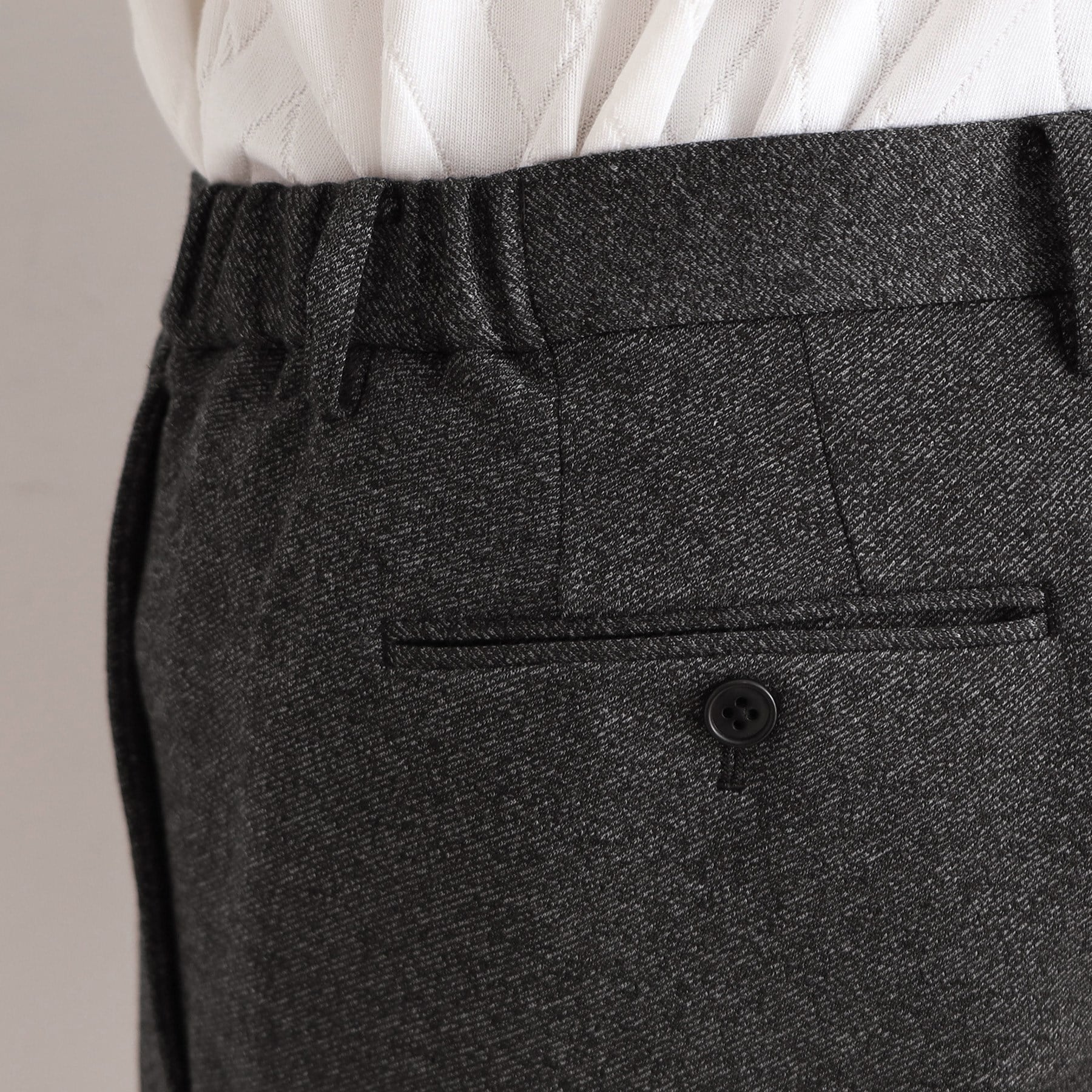 ザ ショップ ティーケー(メンズ) THE SHOP TK(Men) TRポンチカルゼスラックス セットアップ可/ストレッチ (ネイビー(094)) ネイビー(094)