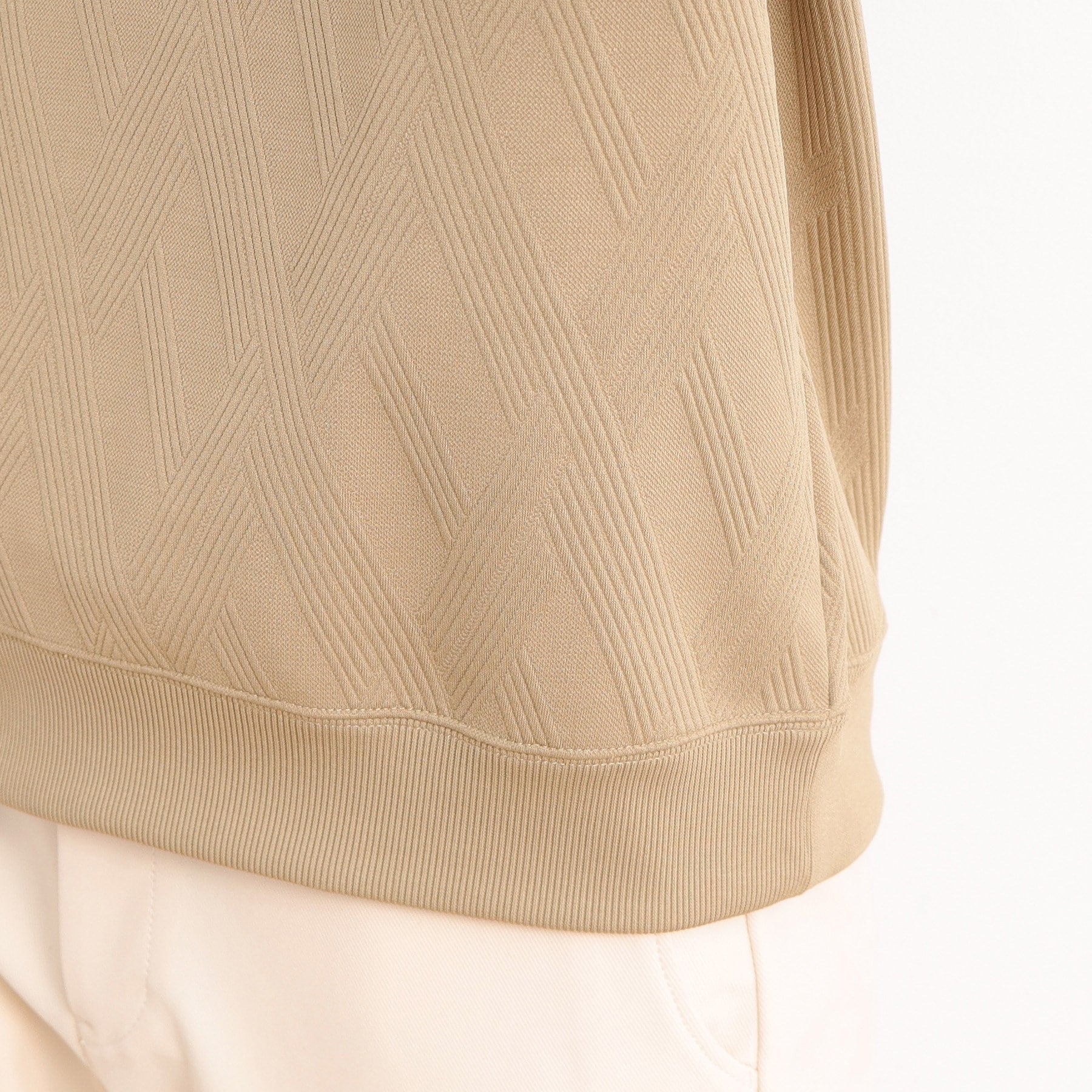 ザ ショップ ティーケー(メンズ) THE SHOP TK(Men) リンクススウェットプルオーバー (グリーン(022)) グリーン(022)