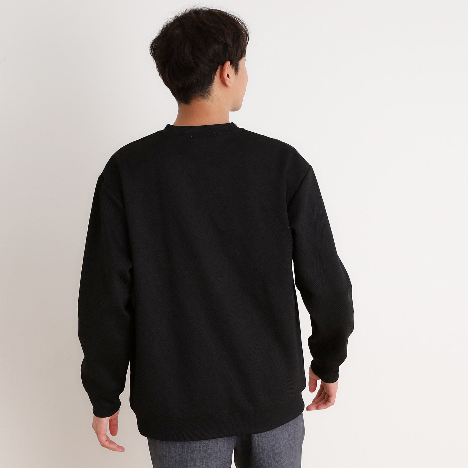 ザ ショップ ティーケー(メンズ) THE SHOP TK(Men) リンクススウェットプルオーバー (グリーン(022)) グリーン(022)