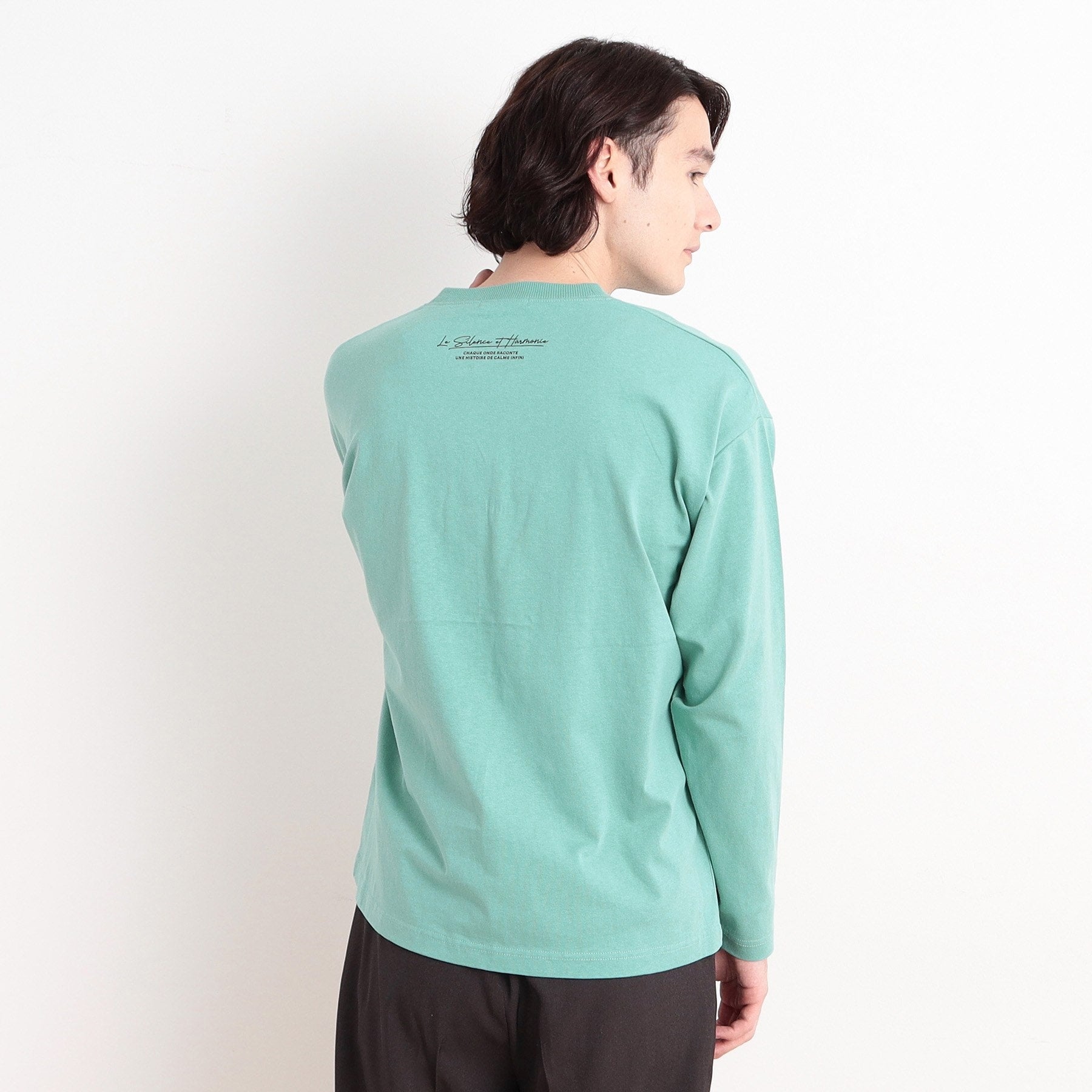 ザ ショップ ティーケー(メンズ) THE SHOP TK(Men) オーガニックコットンフォトプリントTシャツ (イエロー(431)) イエロー(431)