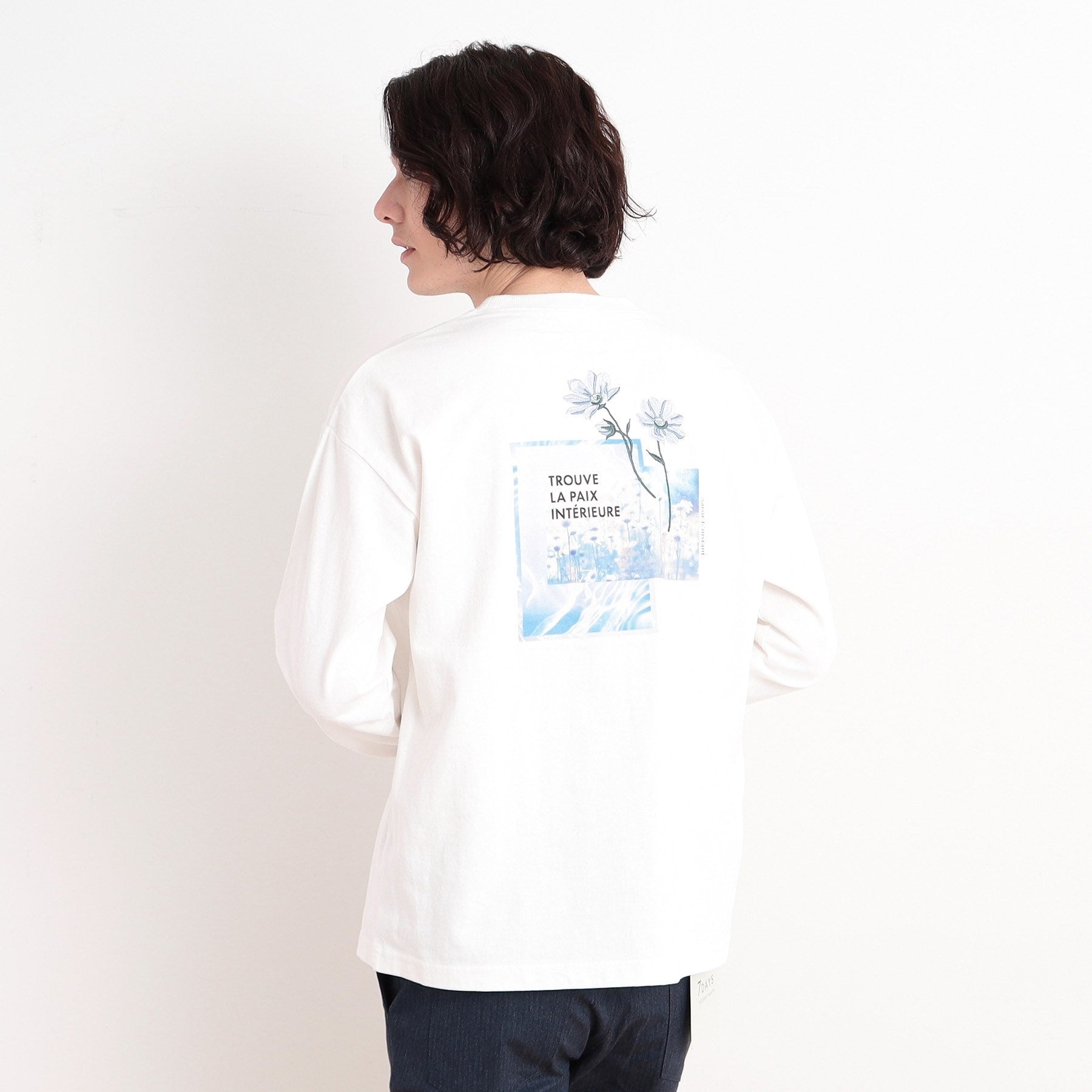 ザ ショップ ティーケー(メンズ) THE SHOP TK(Men) オーガニックコットンフォトプリントTシャツ (イエロー(431)) イエロー(431)