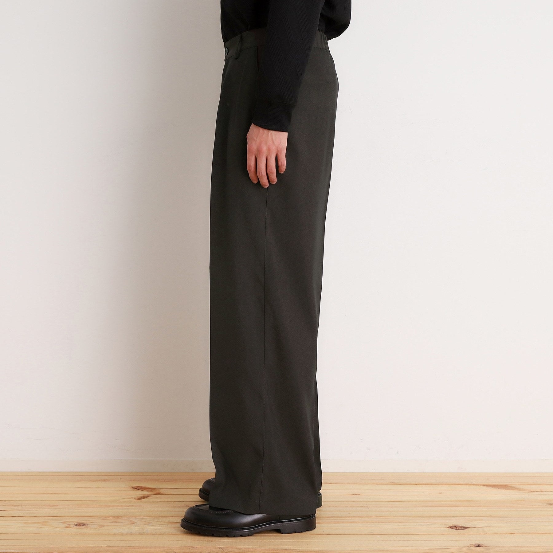 THE SHOP TK Twill Wide Slacks