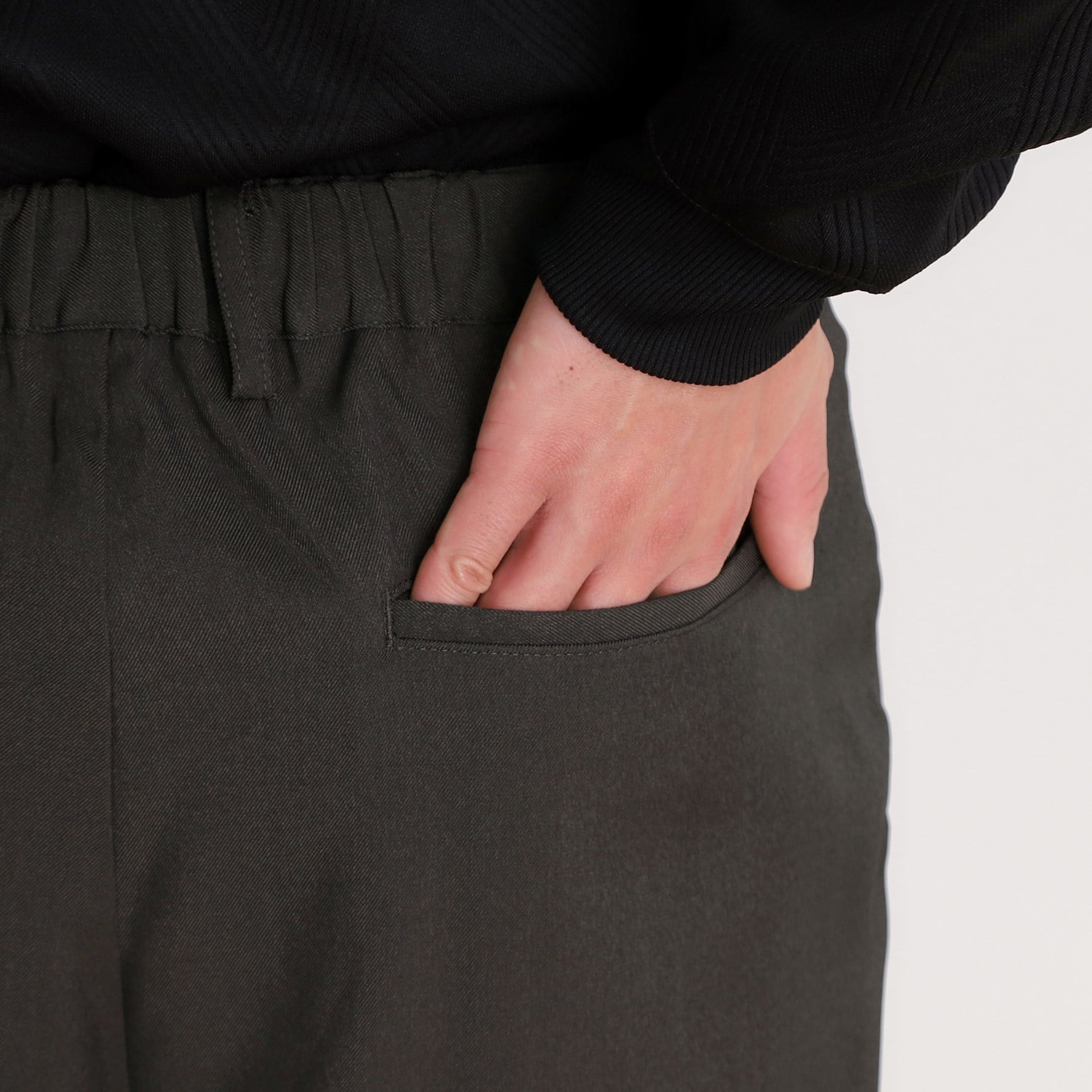 THE SHOP TK Twill Wide Slacks