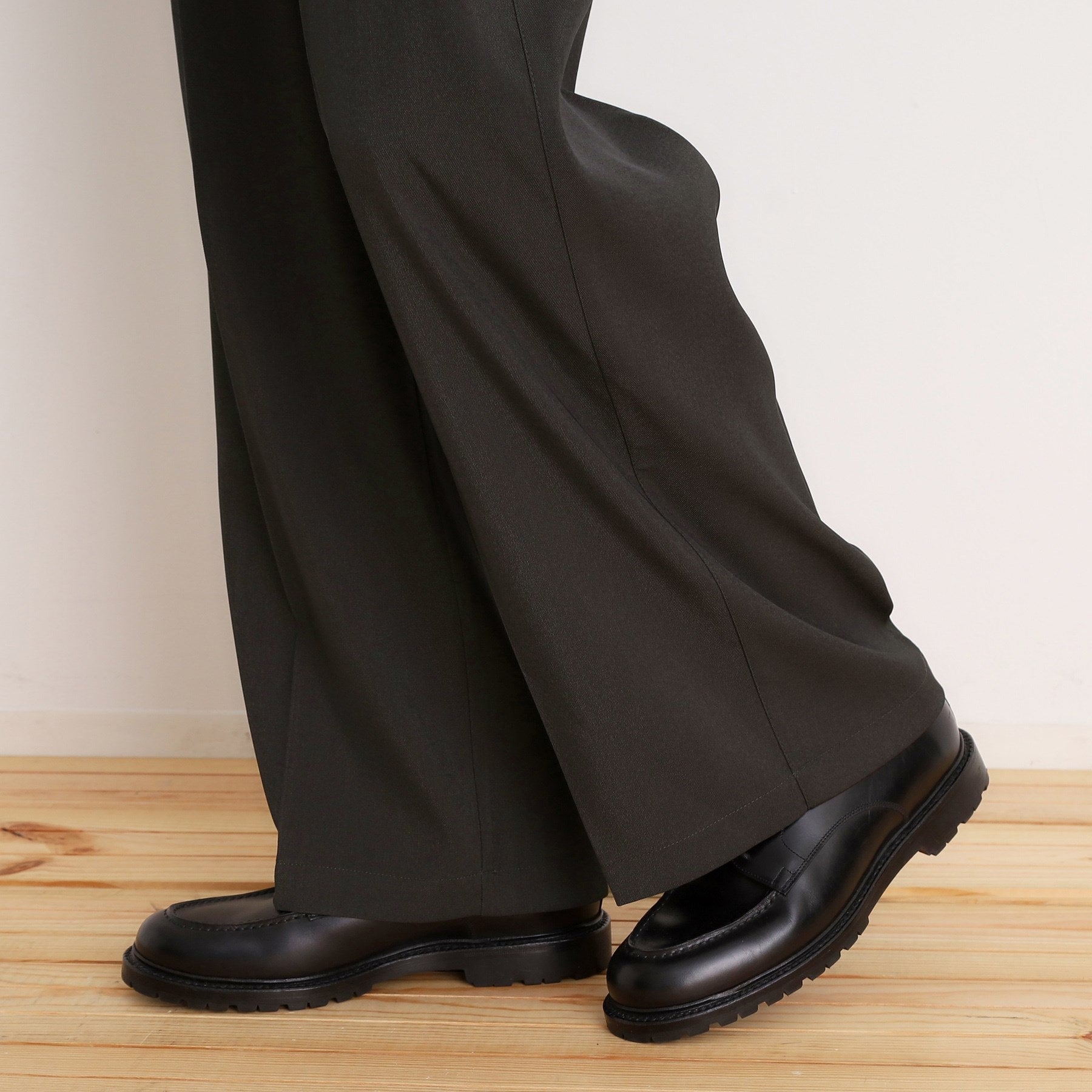 THE SHOP TK Twill Wide Slacks