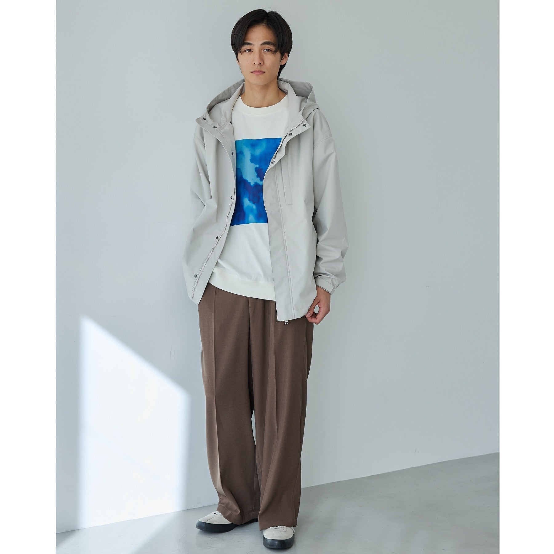 THE SHOP TK Twill Wide Slacks