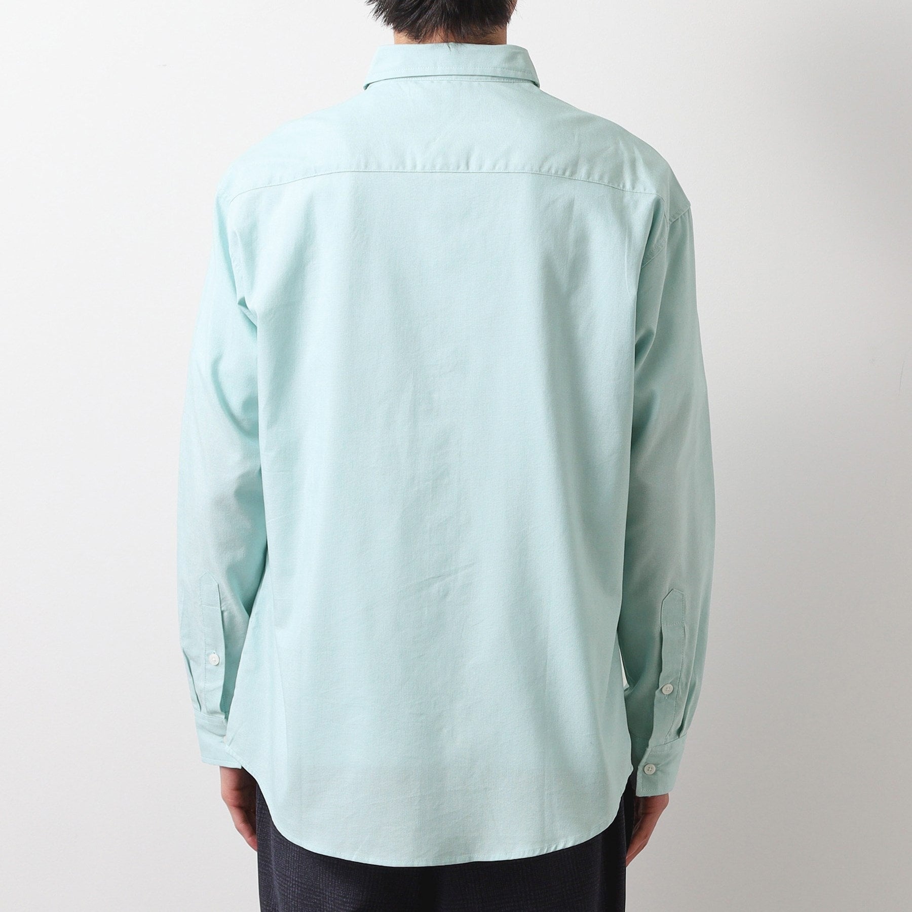 ザ ショップ ティーケー(メンズ) THE SHOP TK(Men) 綿麻ポリCOOLMAX(R)シャツLS (ブラック(019)) ブラック(019)