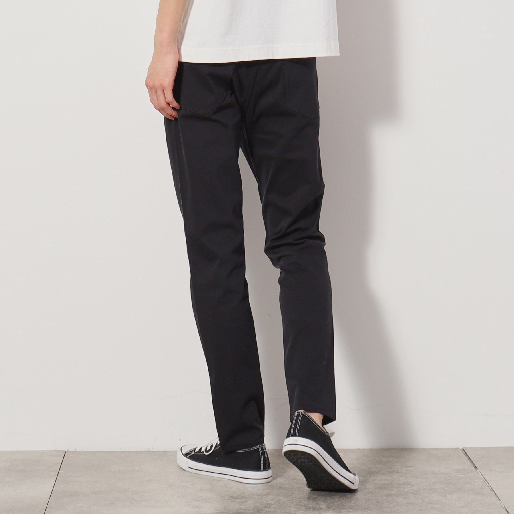 ザ ショップ ティーケー(メンズ) THE SHOP TK(Men) プレミアムスキニーパンツCOOL 360°ストレッチ/接触冷感 (オリーブグリーン(026)) オリーブグリーン(026)