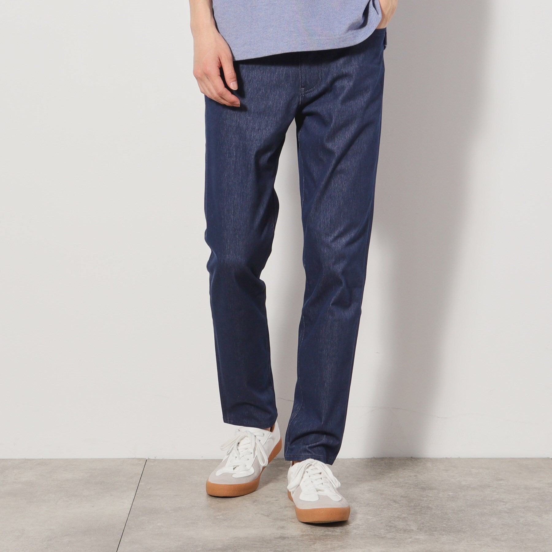 ザ ショップ ティーケー(メンズ) THE SHOP TK(Men) プレミアムスキニーパンツCOOL 360°ストレッチ/接触冷感 (オリーブグリーン(026)) オリーブグリーン(026)