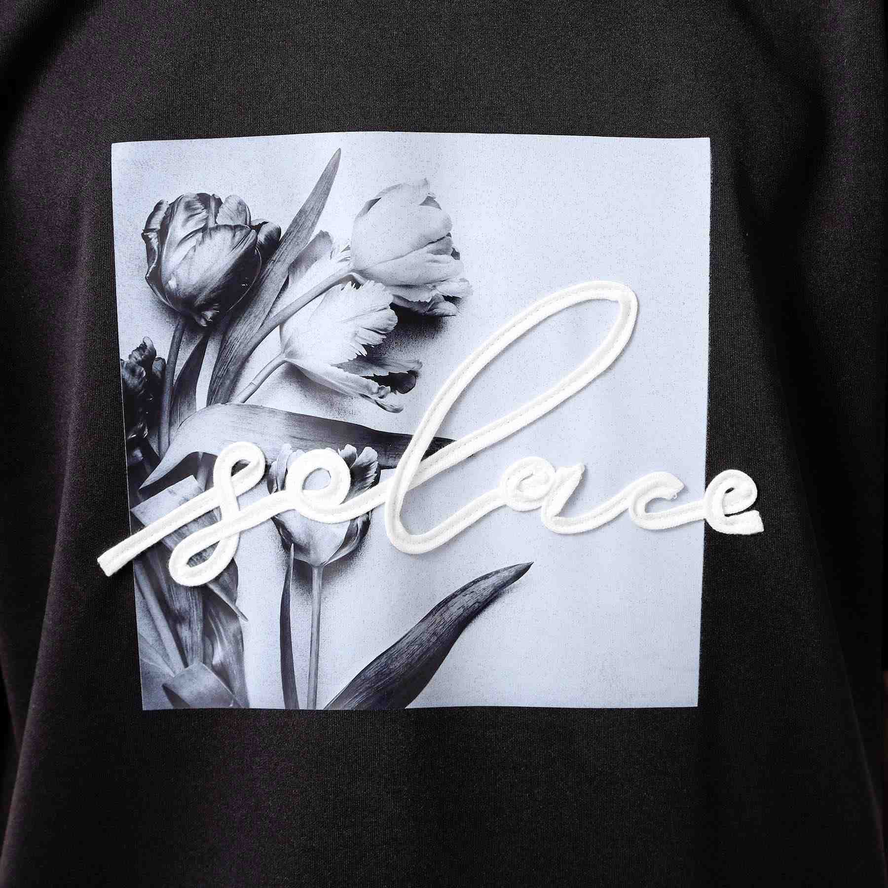 ザ ショップ ティーケー(メンズ) THE SHOP TK(Men) コード刺繍フォト半袖Tシャツ (ホワイト(001)) ホワイト(001)