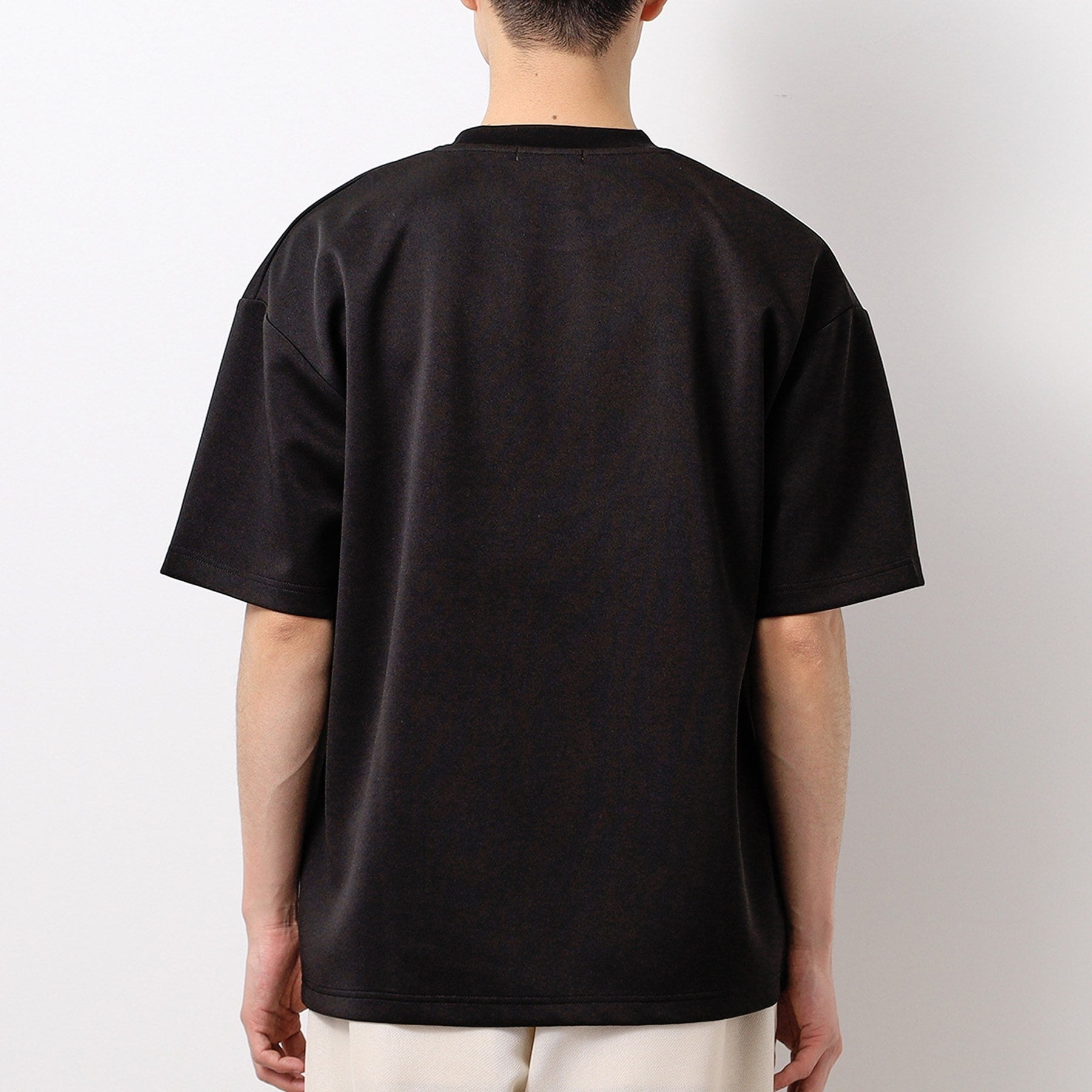 ザ ショップ ティーケー(メンズ) THE SHOP TK(Men) コード刺繍フォト半袖Tシャツ (ホワイト(001)) ホワイト(001)