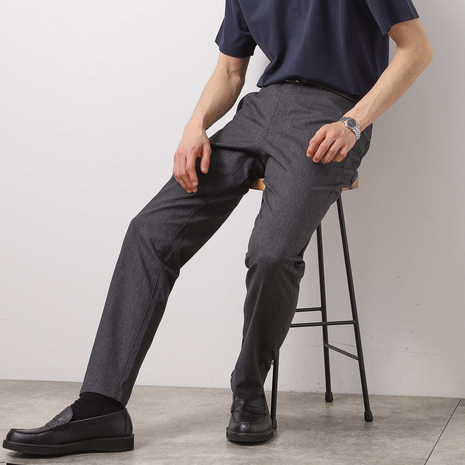 ザ ショップ ティーケー(メンズ) THE SHOP TK(Men) 7DAYSパンツCOOL (ネイビー(094)) ネイビー(094)