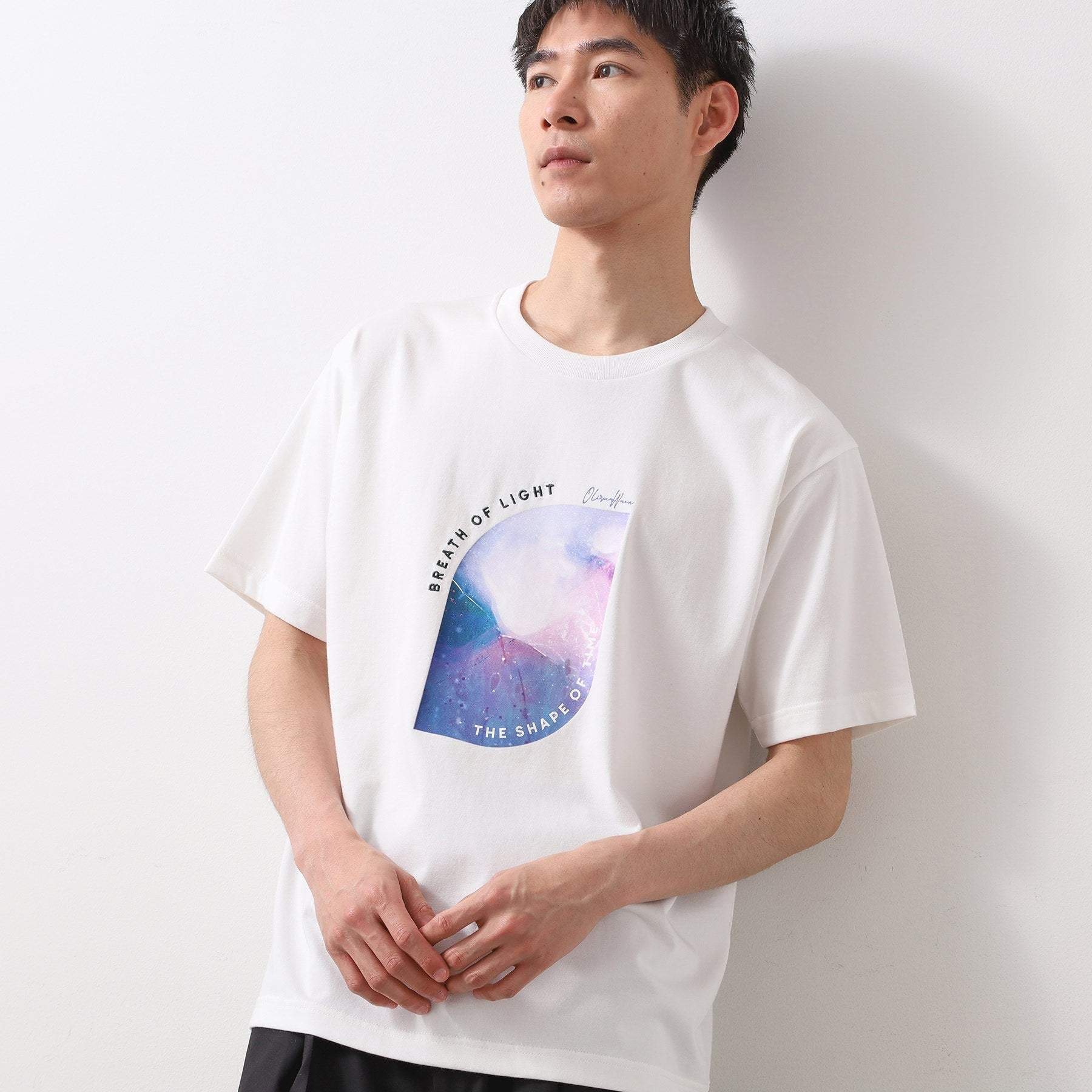 ザ ショップ ティーケー(メンズ) THE SHOP TK(Men) アートグラフィックTシャツ (オフホワイト(003)) オフホワイト(003)
